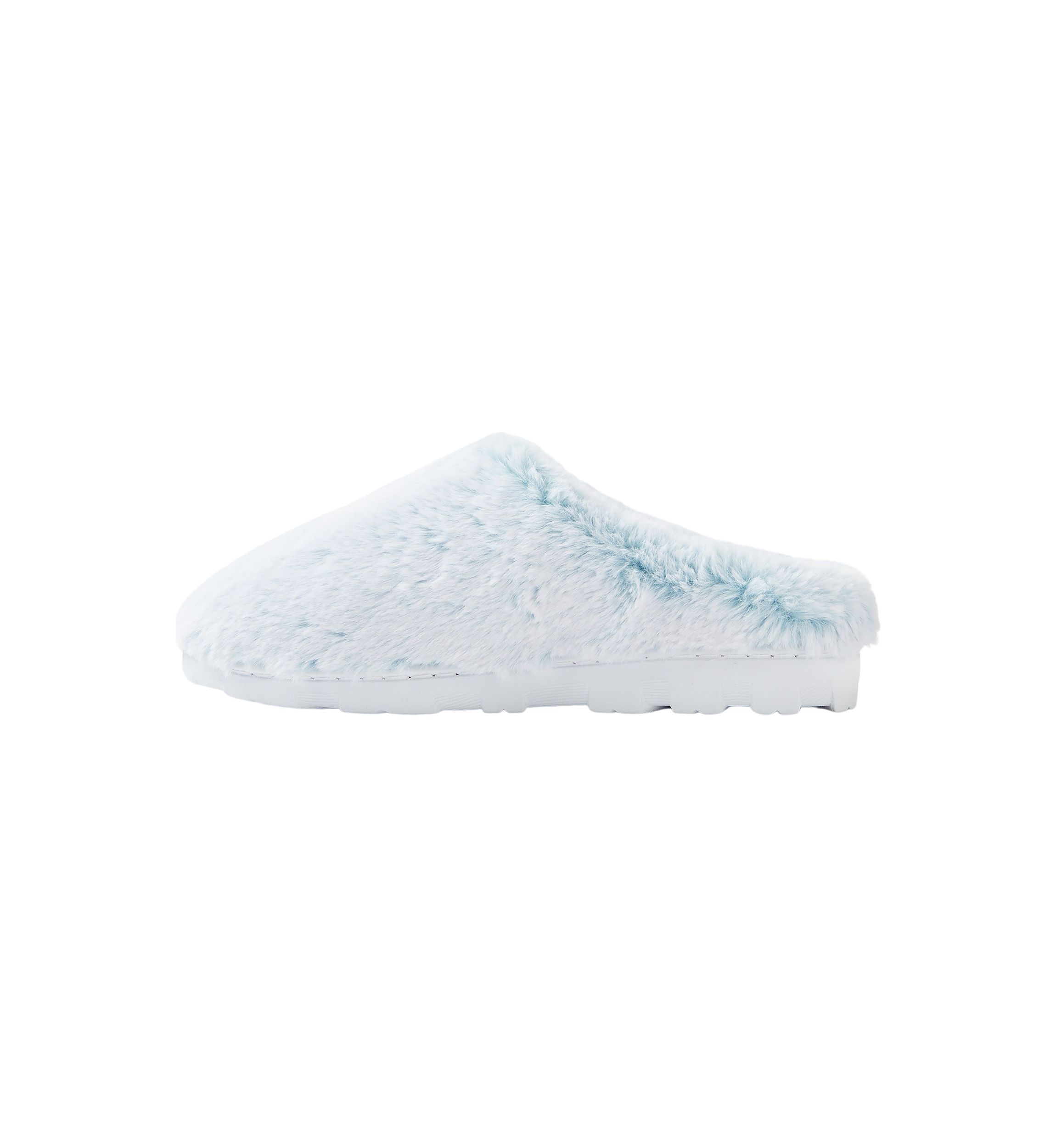 Tipped Faux Fur Clogs