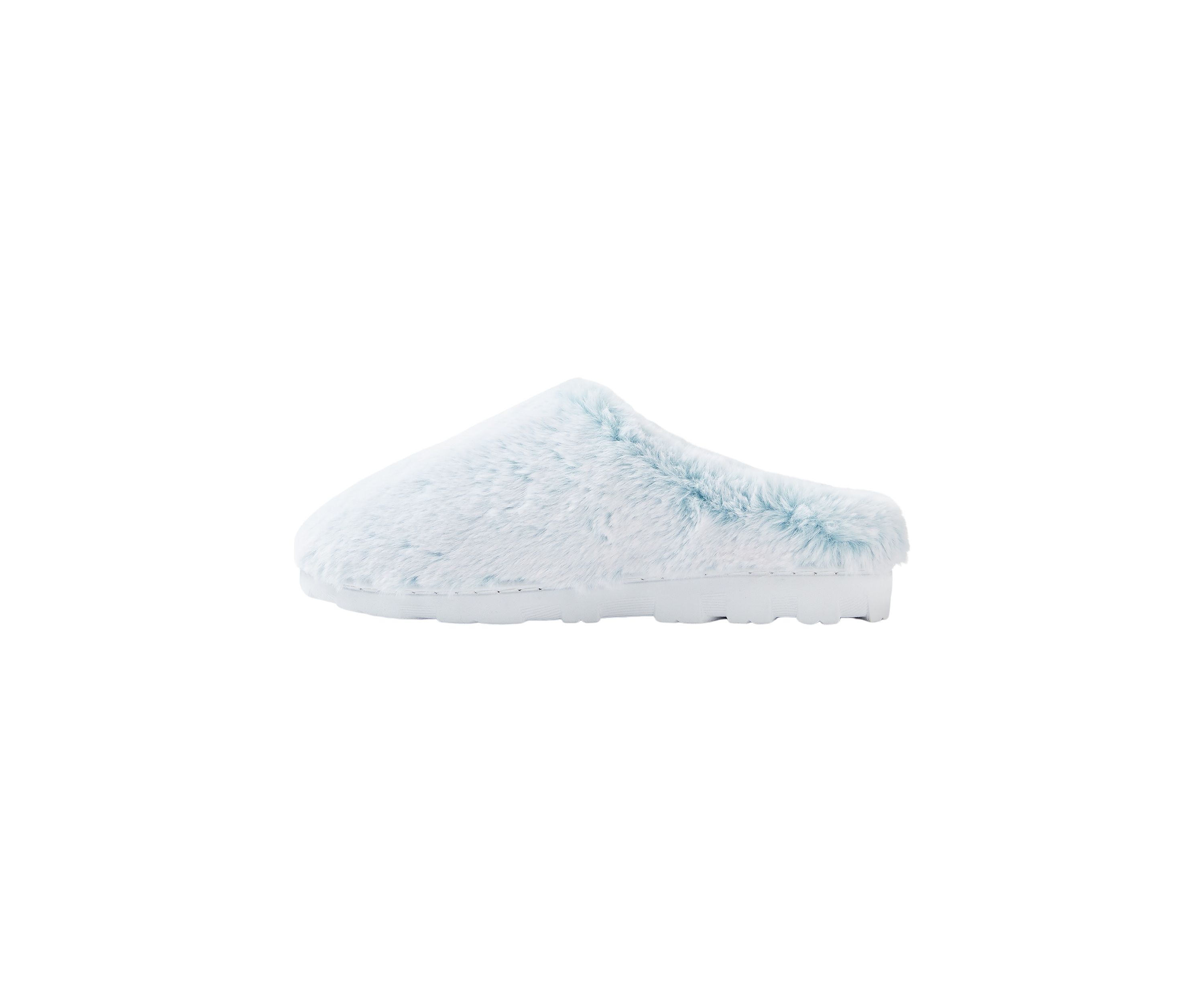 Tipped Faux Fur Clogs