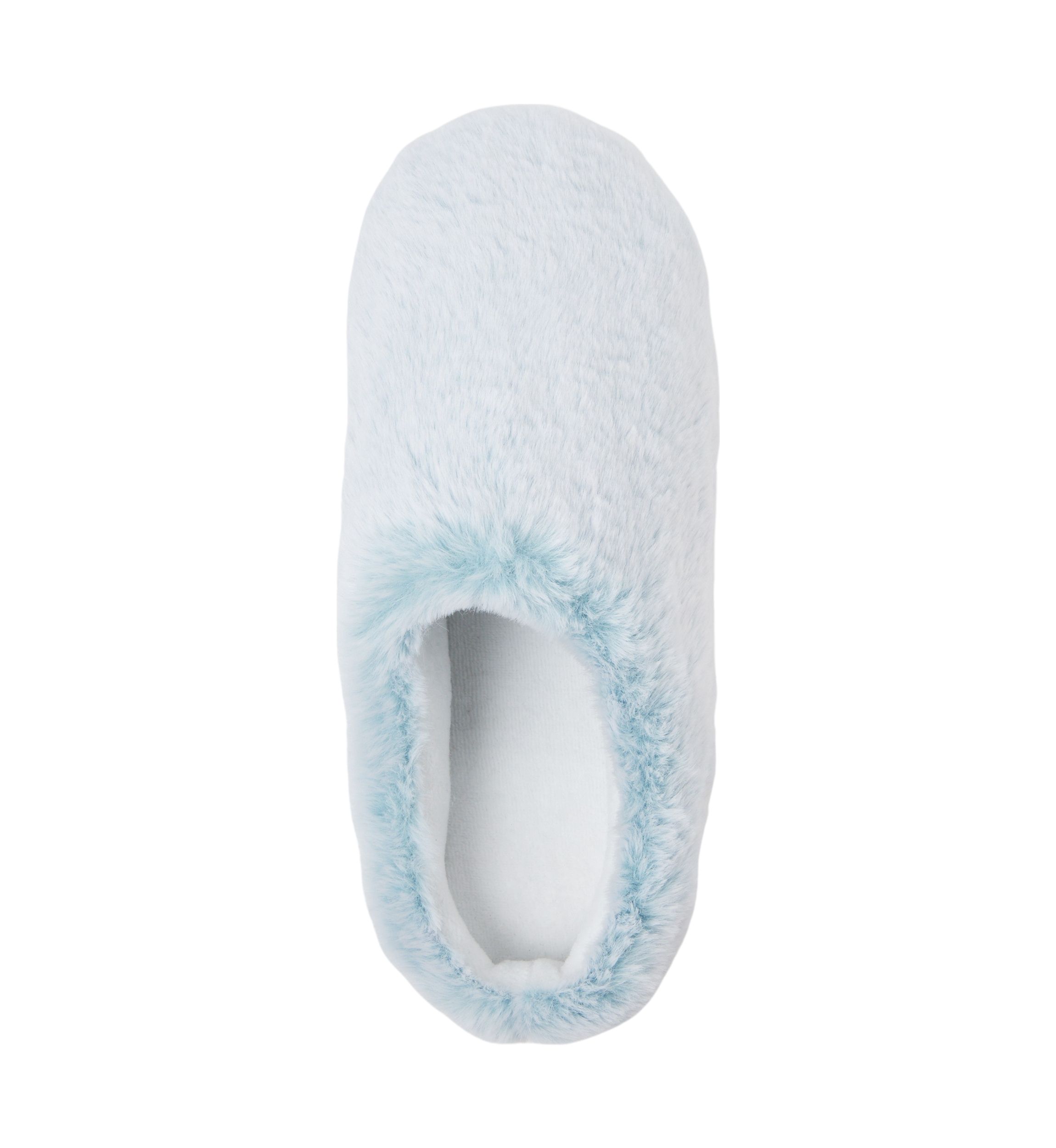 Tipped Faux Fur Clogs