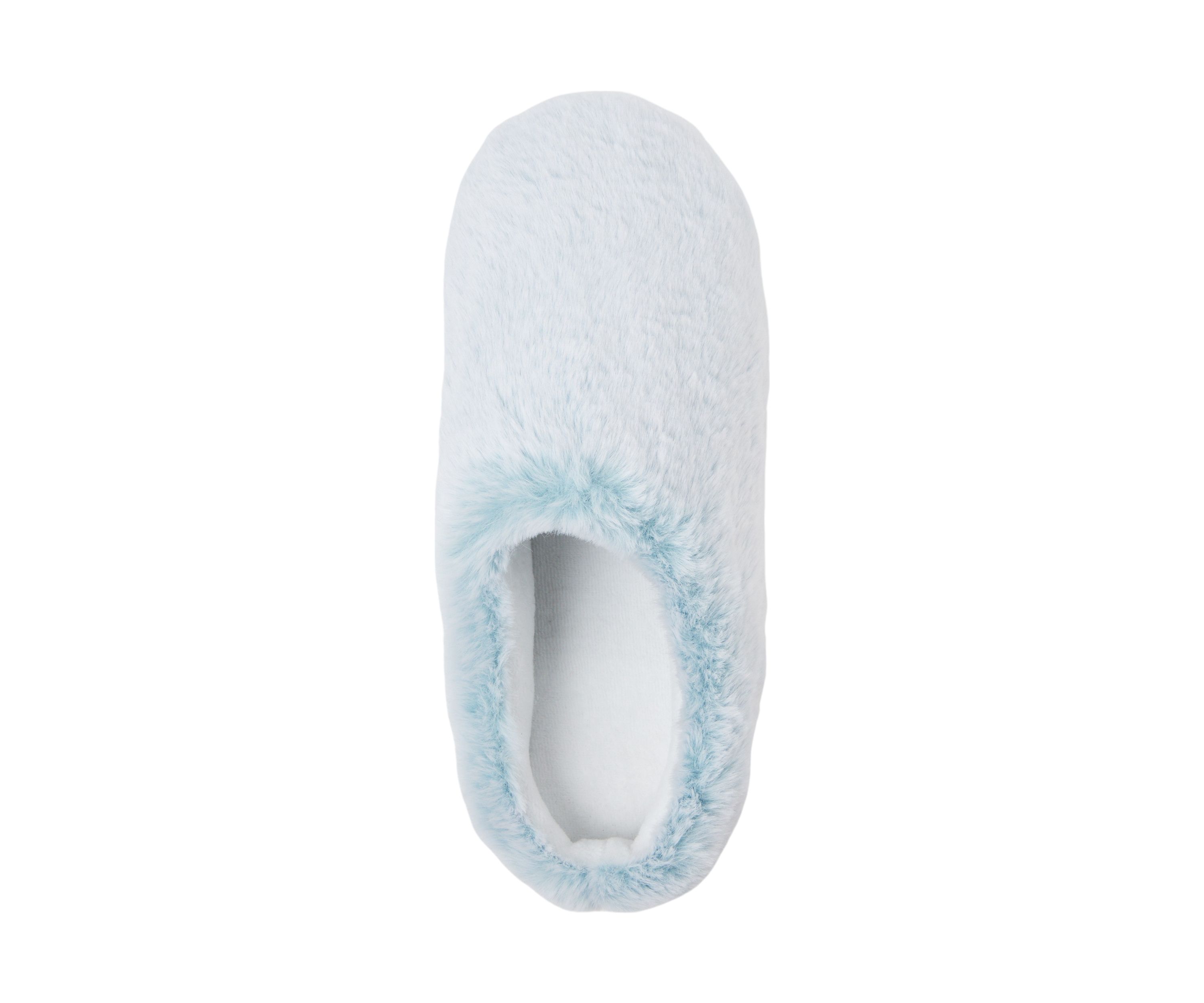 Tipped Faux Fur Clogs