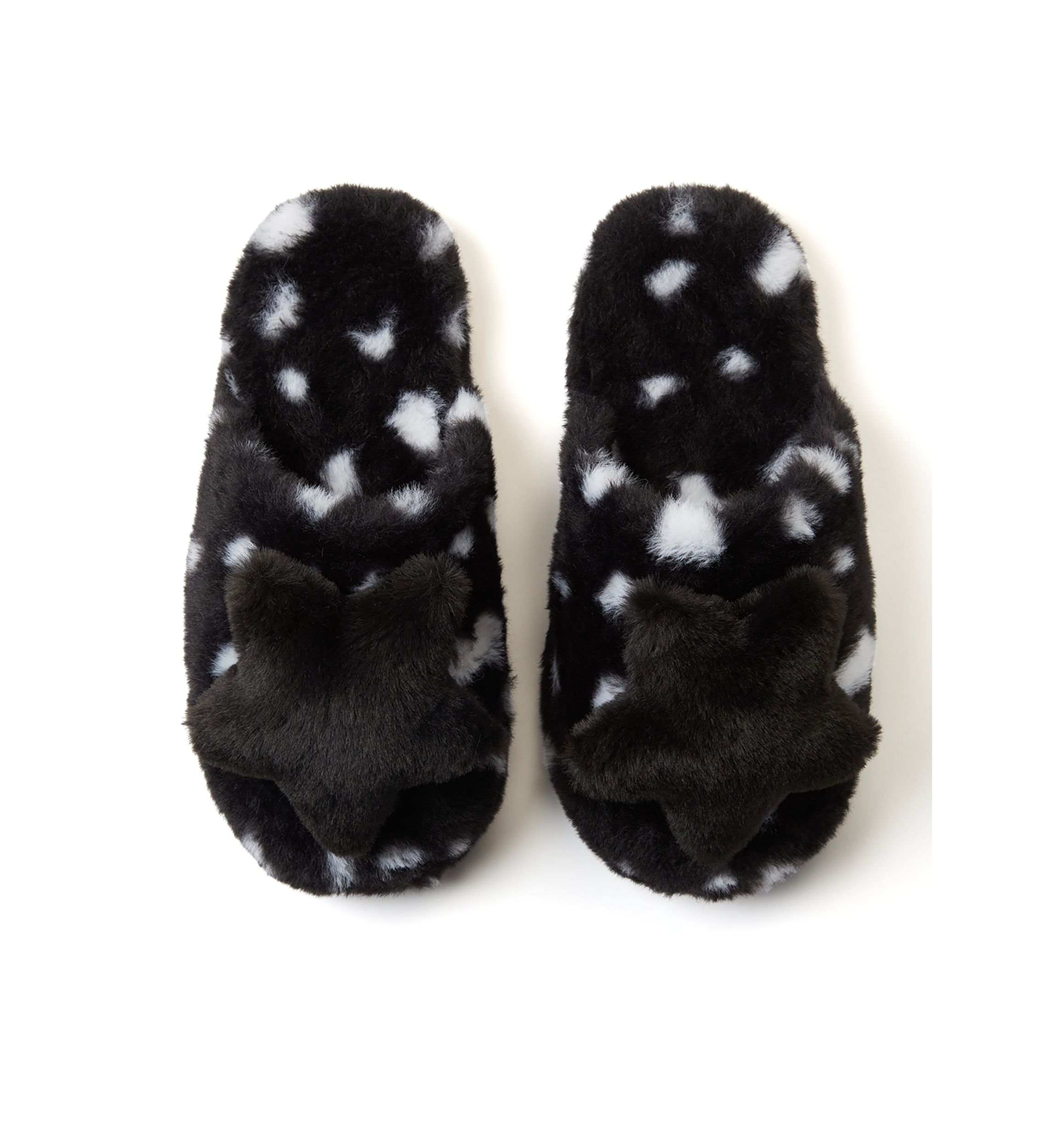  Plush Slipper Scuffs 