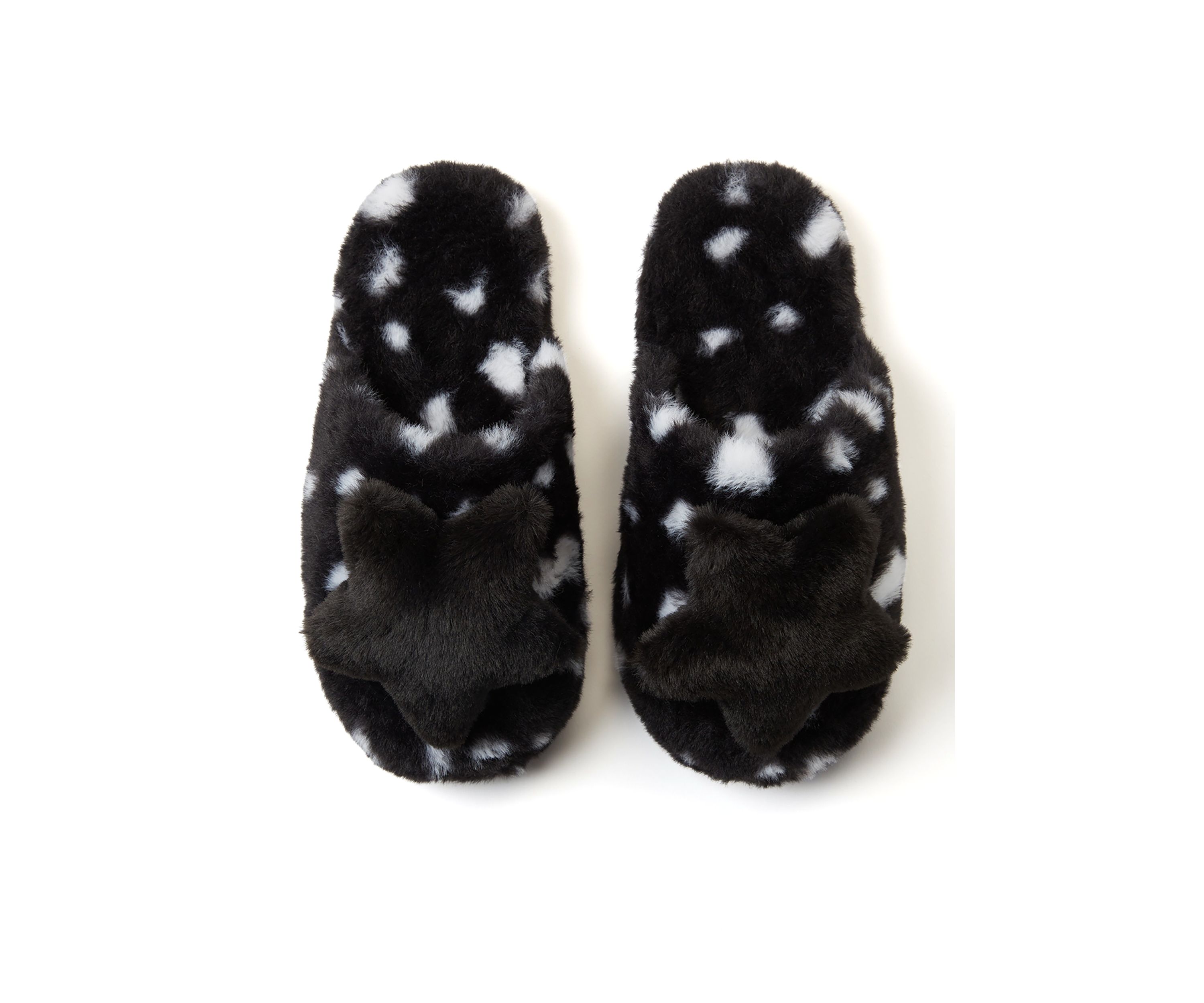  Plush Slipper Scuffs 