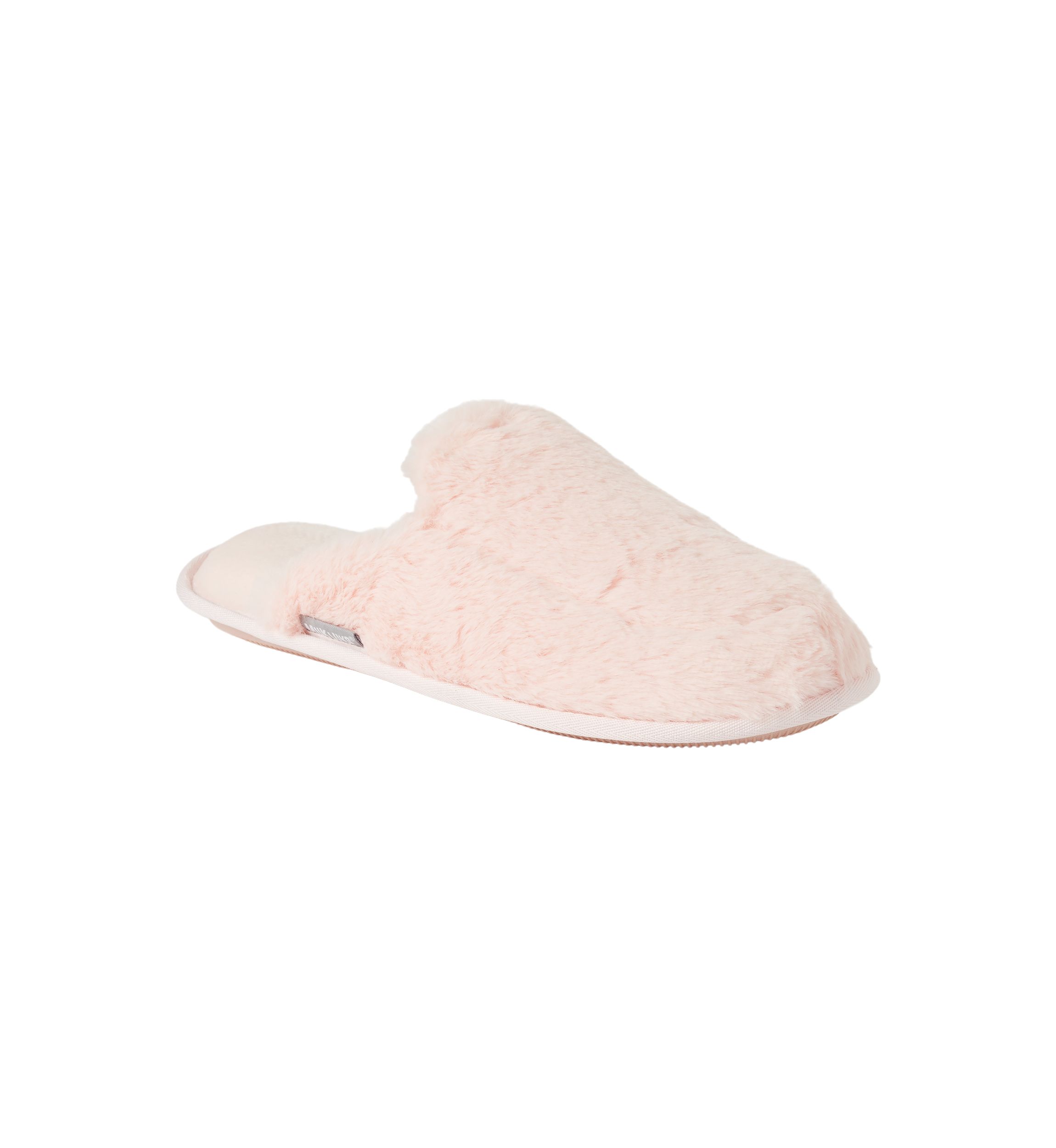 Faux Fur Smoking Slide Slippers