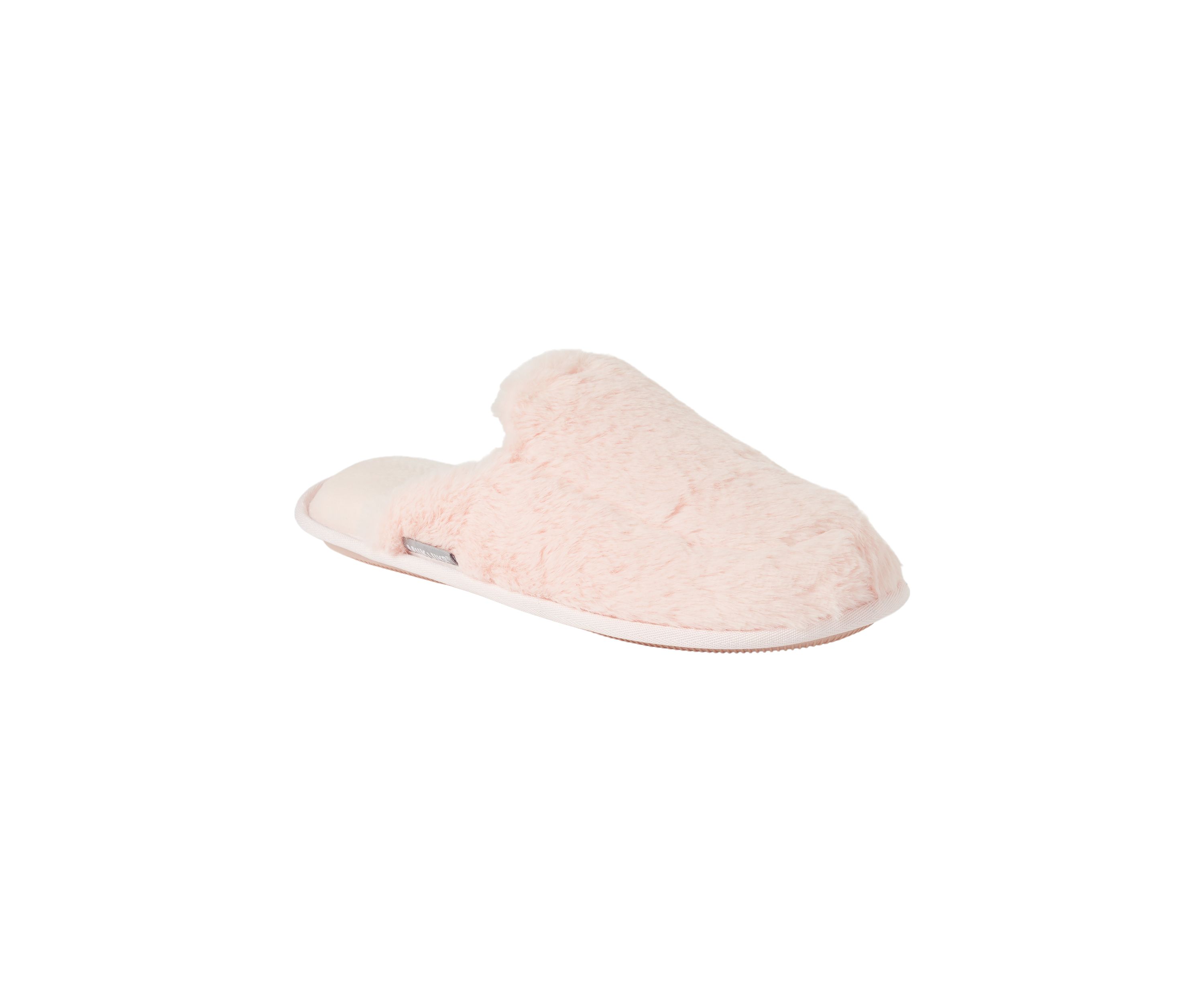 Faux Fur Smoking Slide Slippers