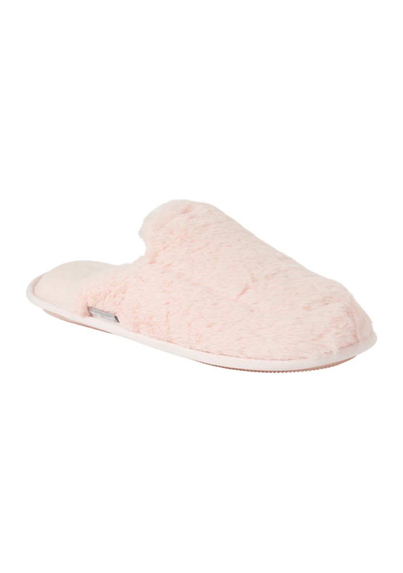 Faux Fur Smoking Slide Slippers