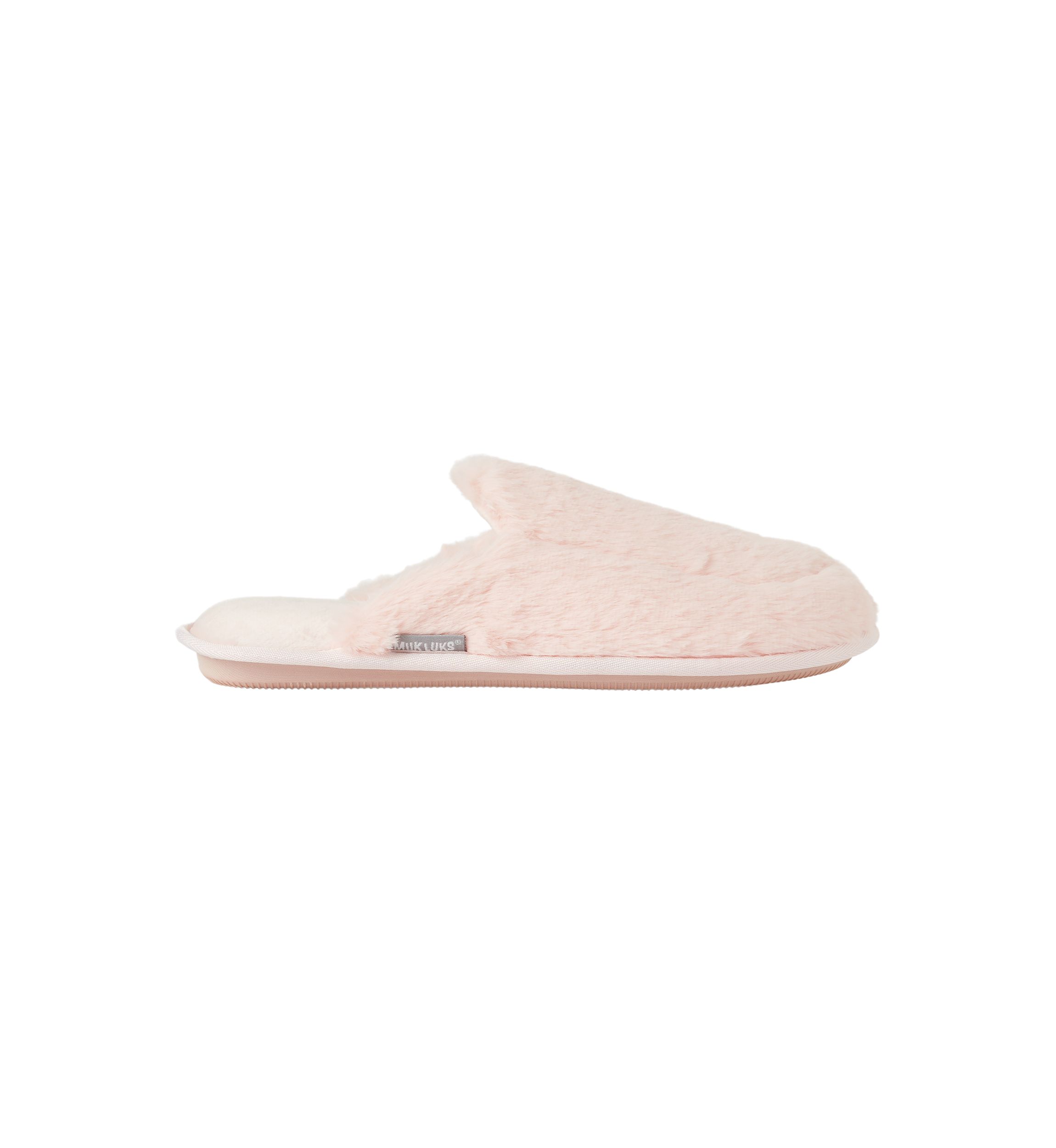 Faux Fur Smoking Slide Slippers