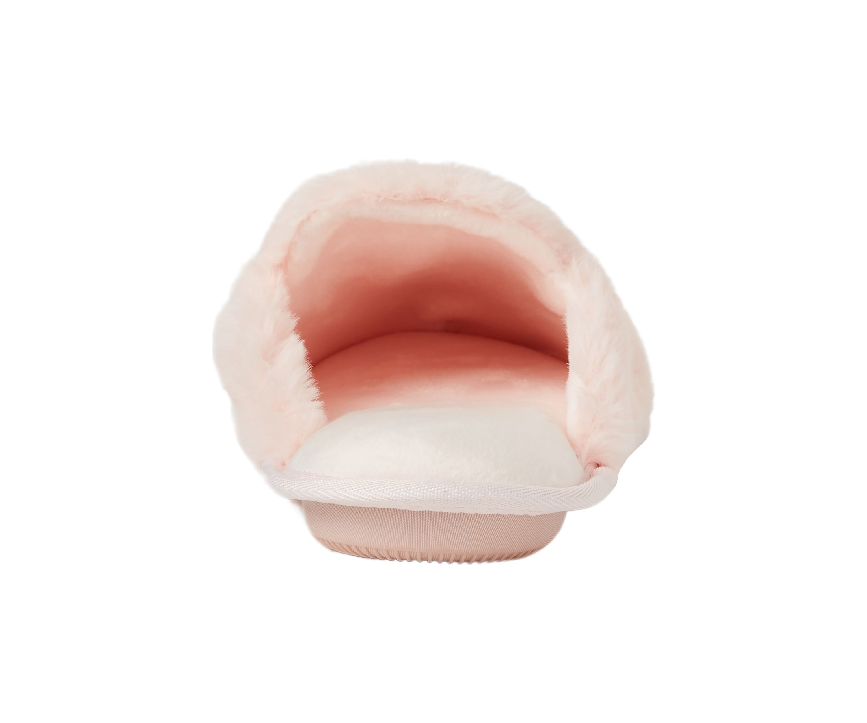 Faux Fur Smoking Slide Slippers