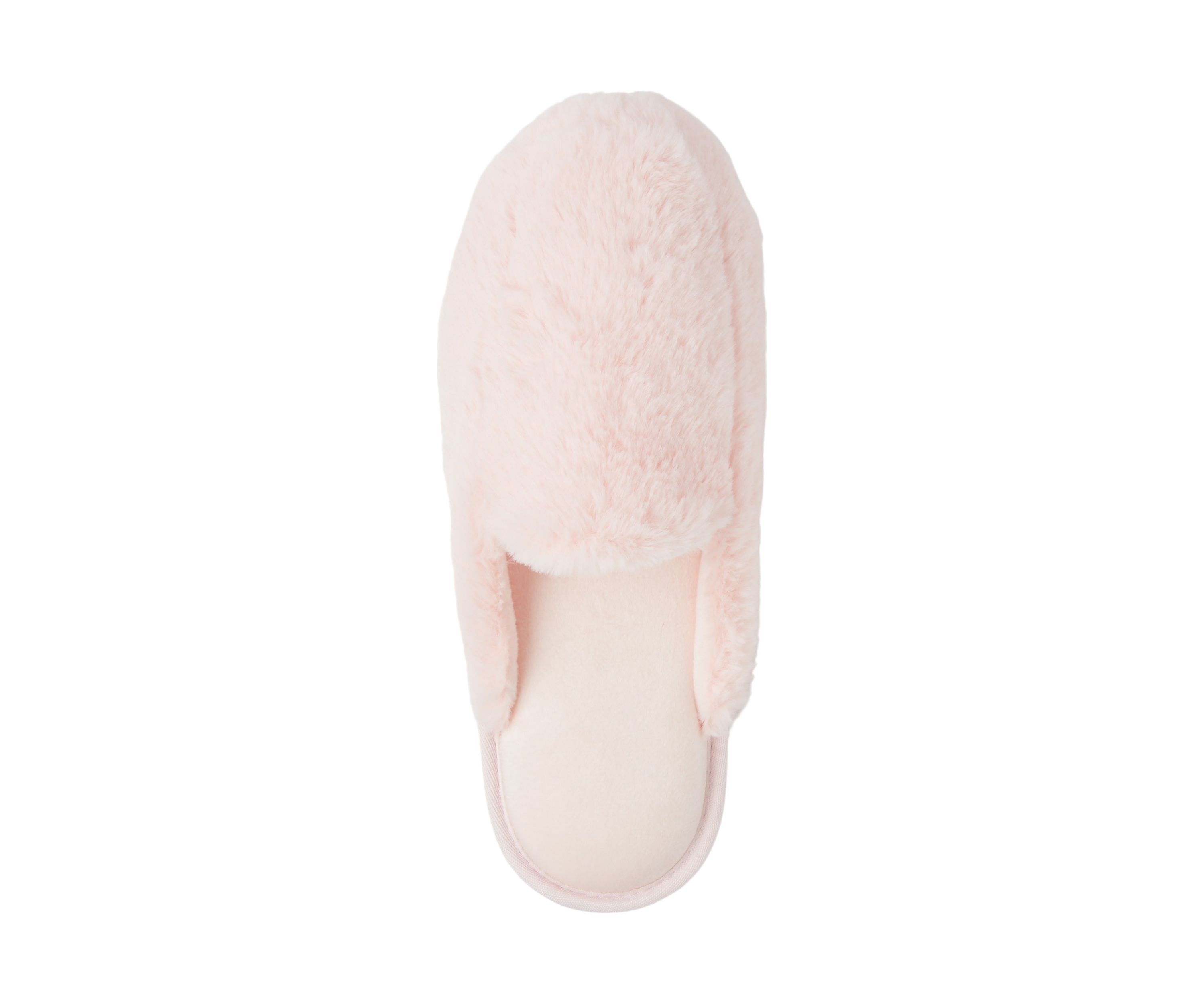 Faux Fur Smoking Slide Slippers