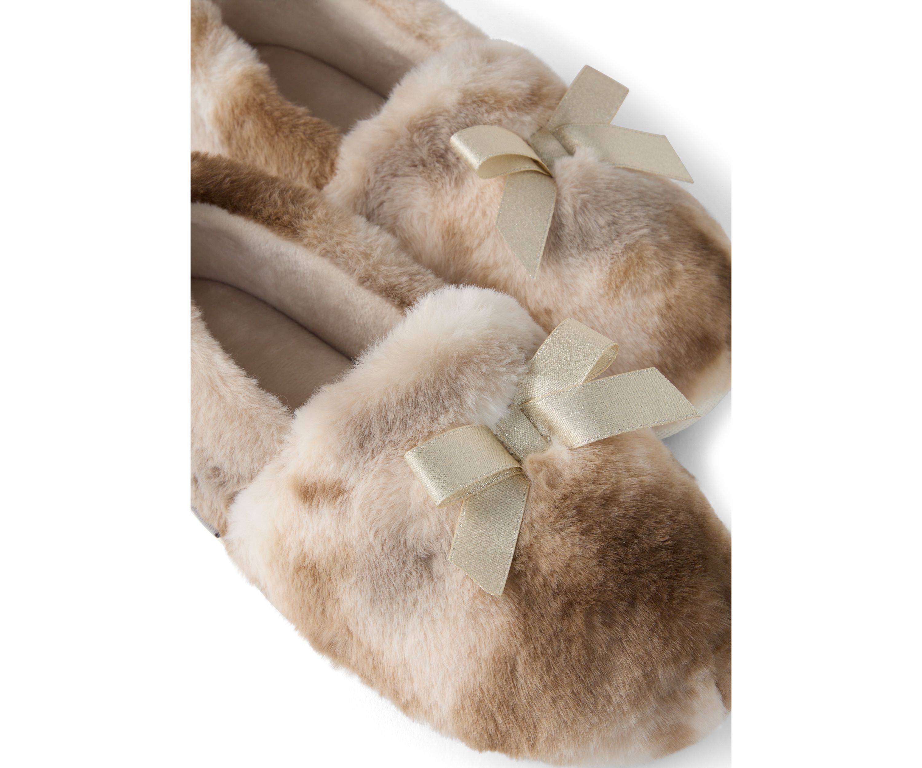 Womens Marlowe Bow Slippers