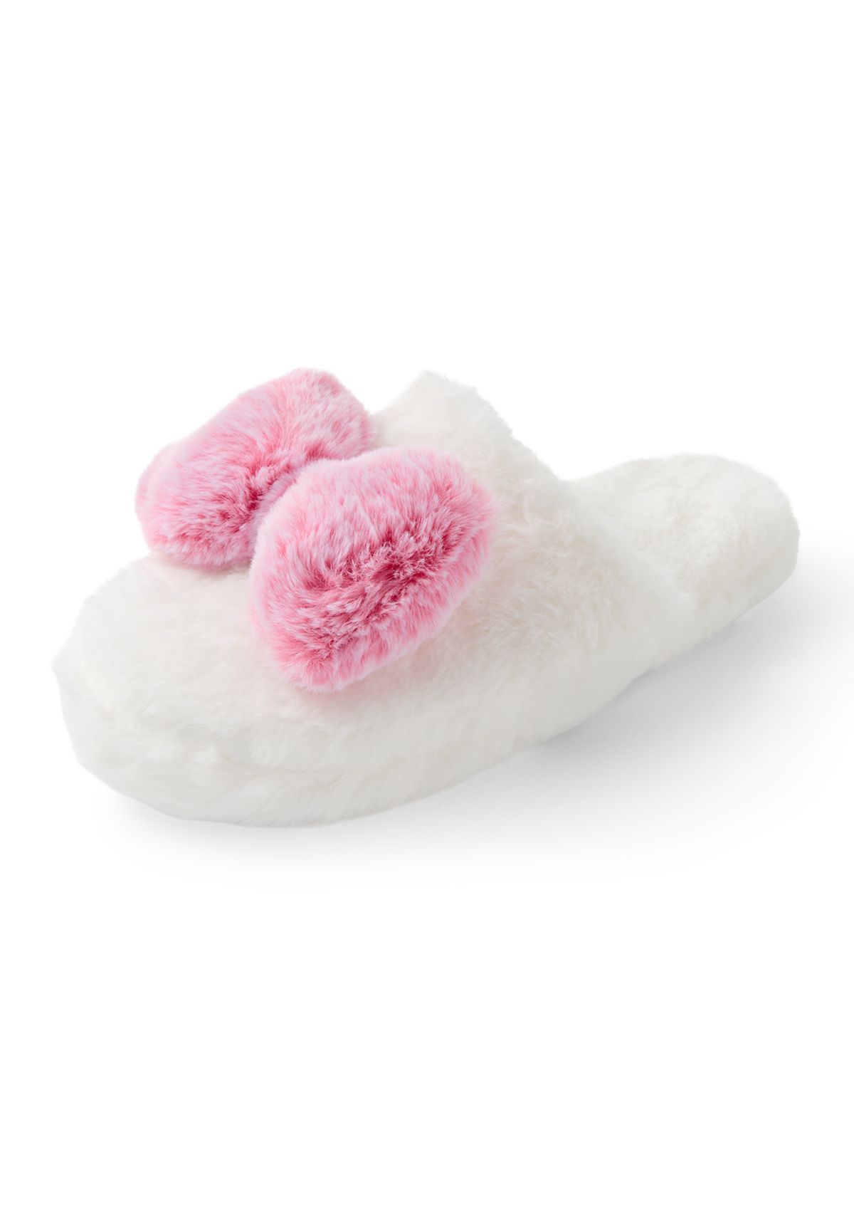 Pillow Top Bow Slipper Scuffs