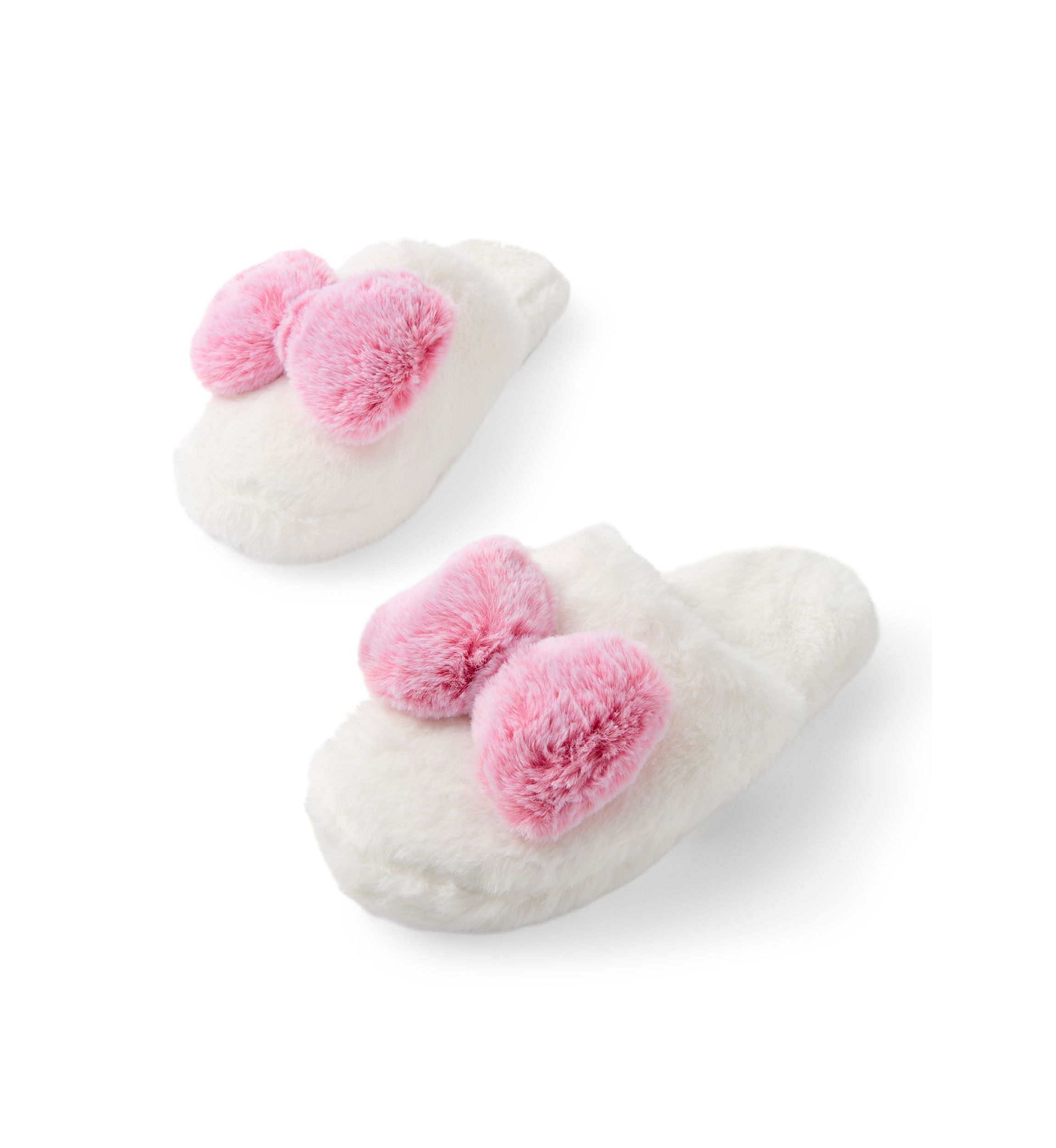 Pillow Top Bow Slipper Scuffs