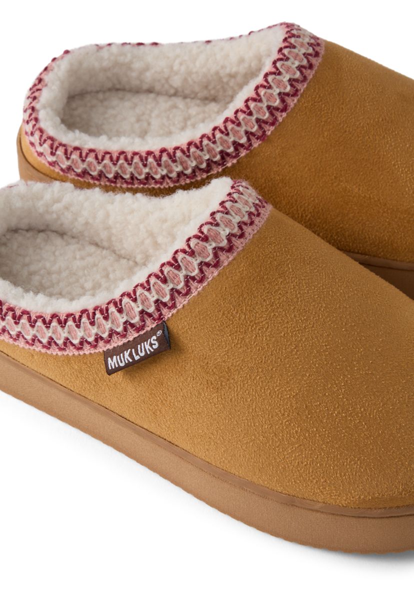 Platform Clogs with Decorative Tape