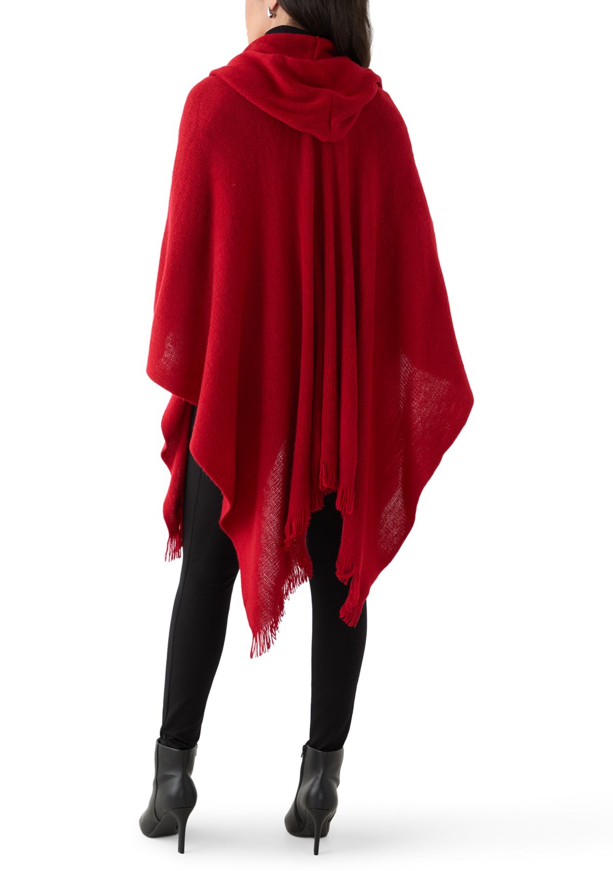 Womens Super Soft Hoody Shawl 