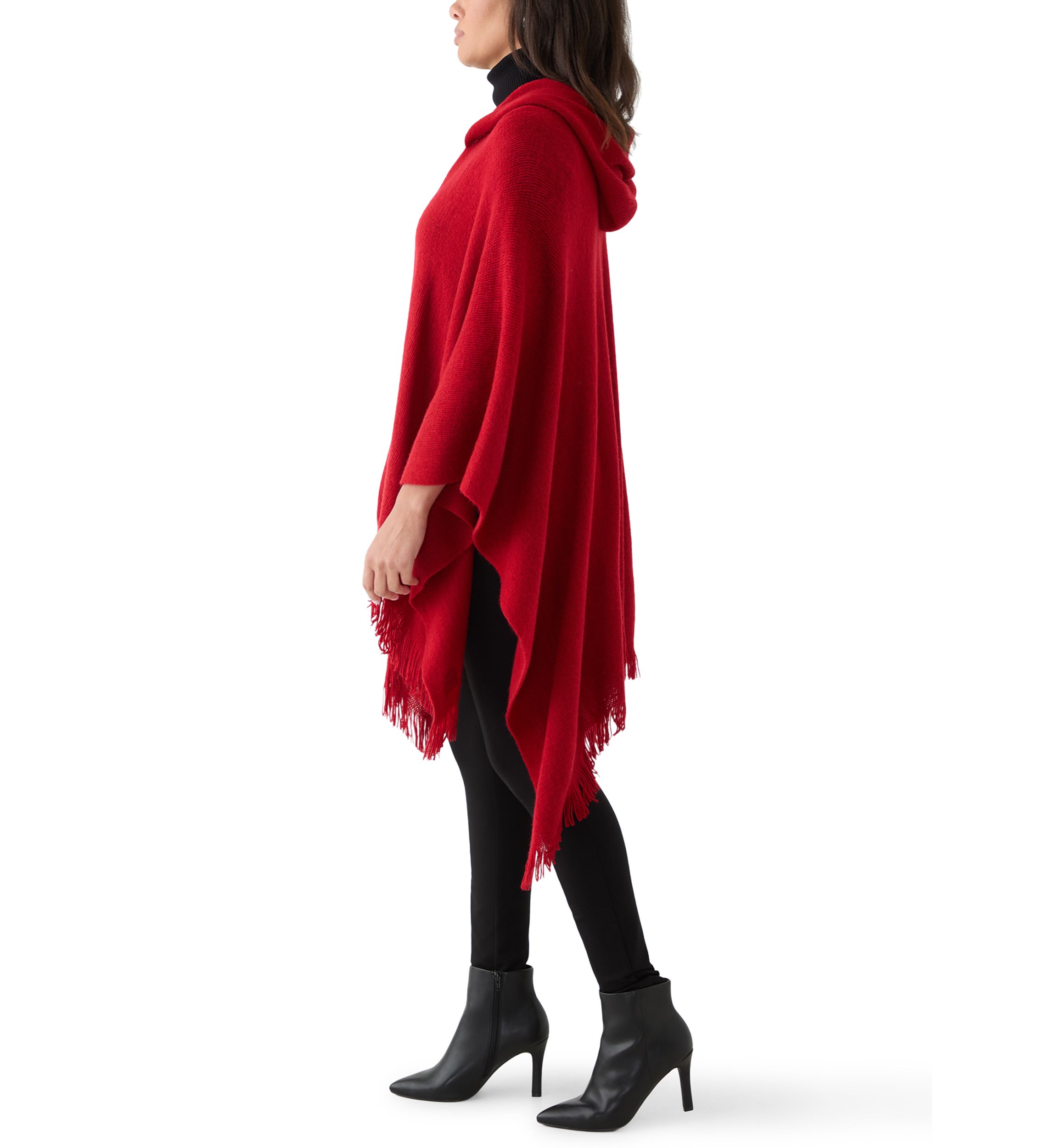 Womens Super Soft Hoody Shawl 