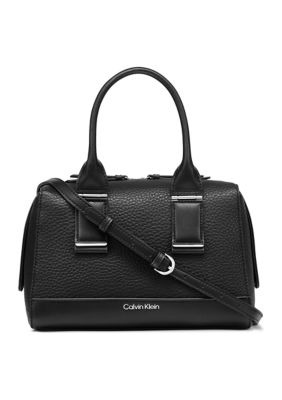 Calvin Klein Jett Satchel, Black -  0198383842116