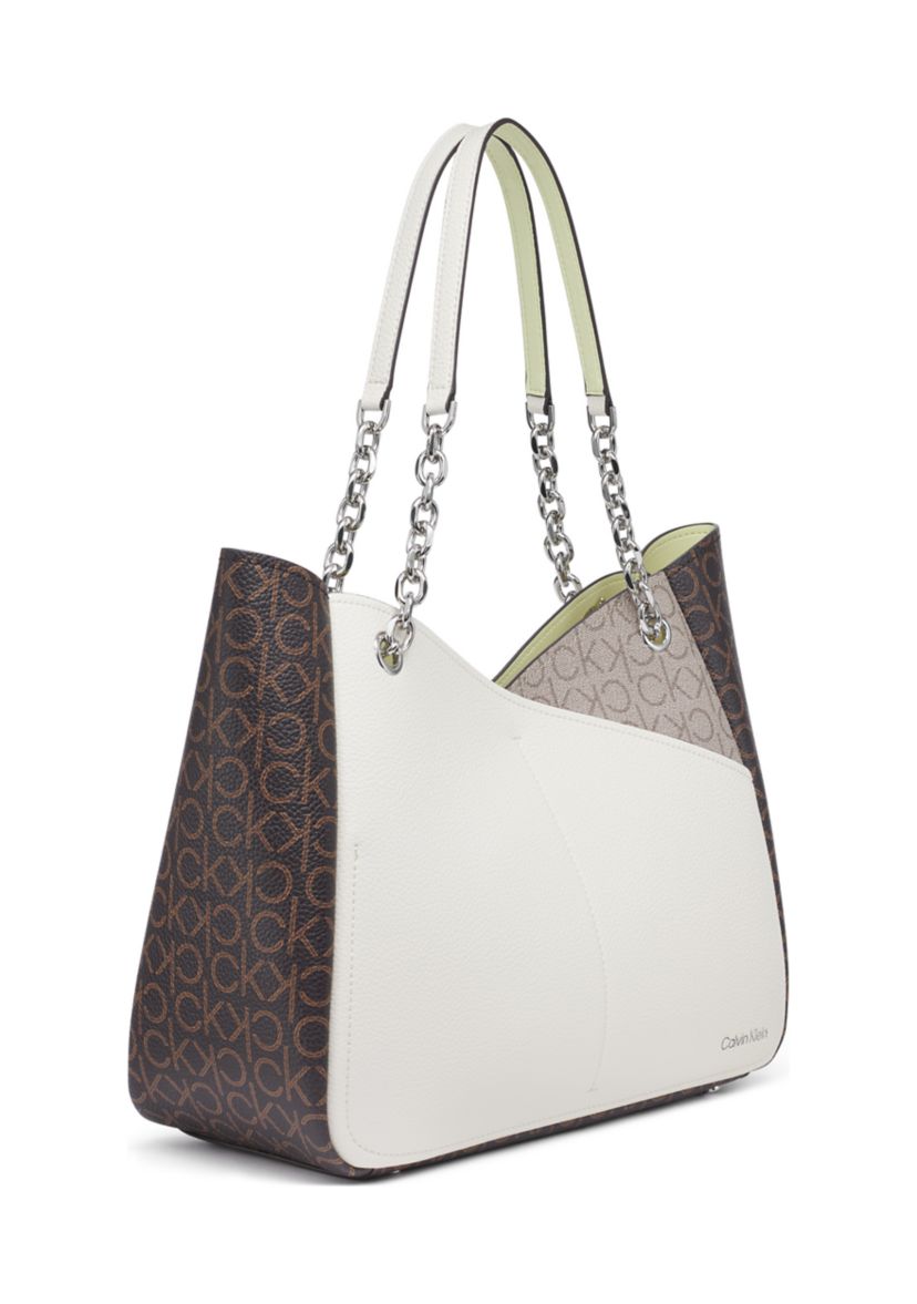 Zoe Chain Tote 