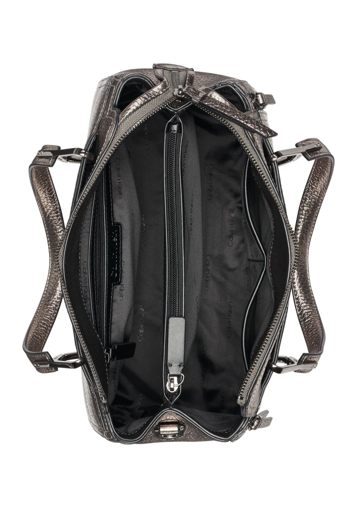 Garnet Metallic Satchel 