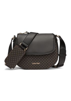Calvin Klein Bella Crossbody Bag, Brown