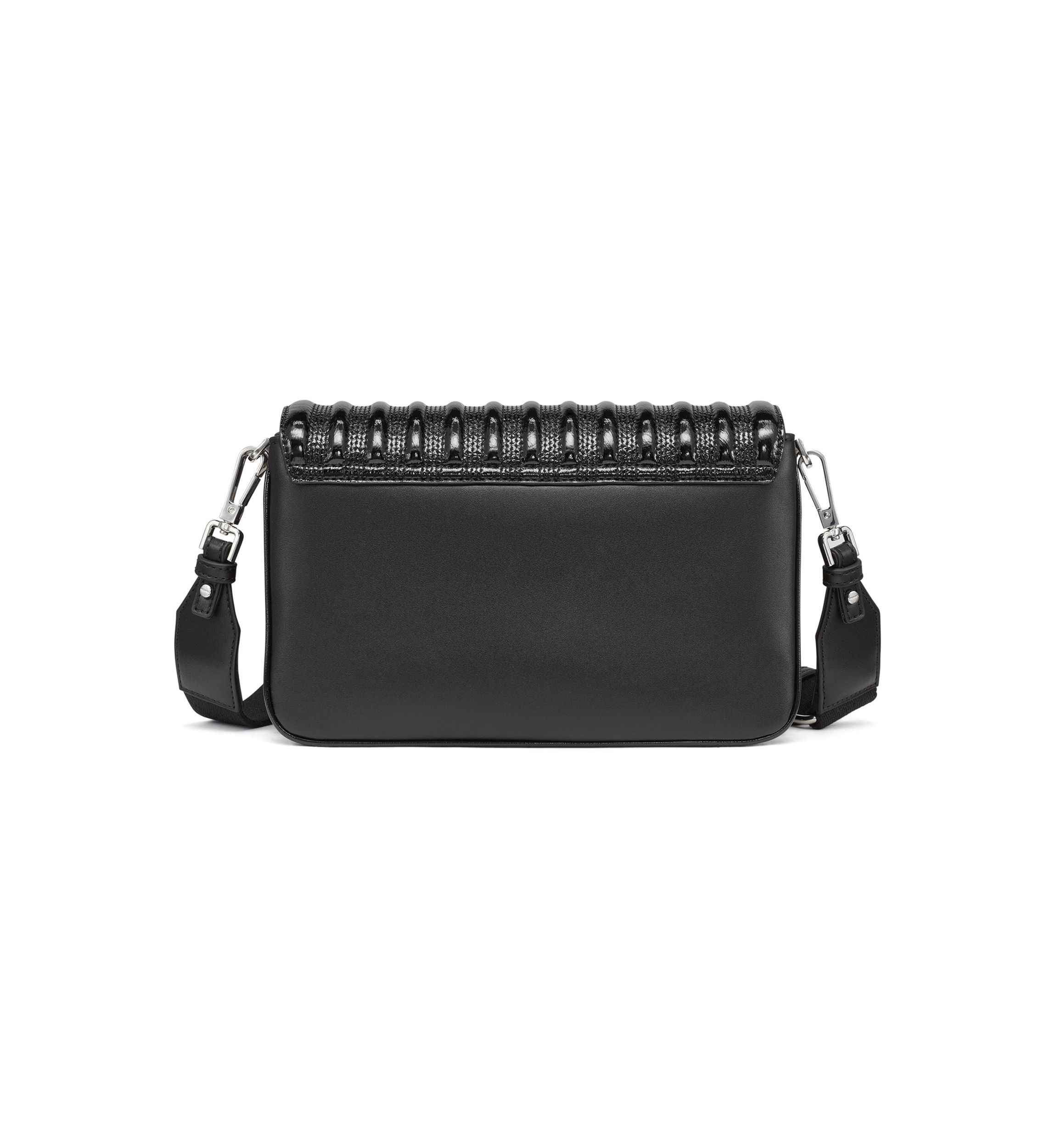 Ria Patent Piping Crossbody