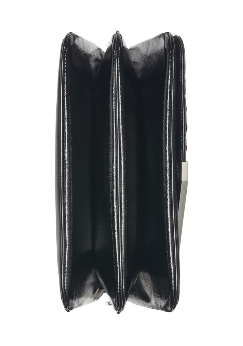 Ria Patent Piping Crossbody