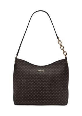 Calvin Klein Nova Shoulder Bag, Brown