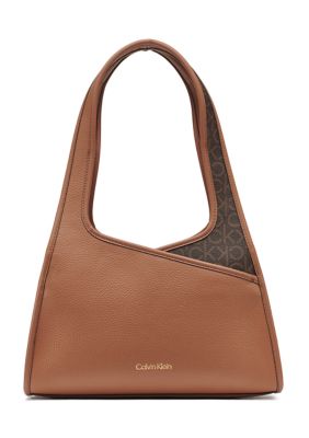 Calvin Klein Lyla Shoulder Bag, Brown