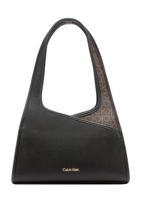 Calvin Klein Lyla Shoulder Bag, Brown