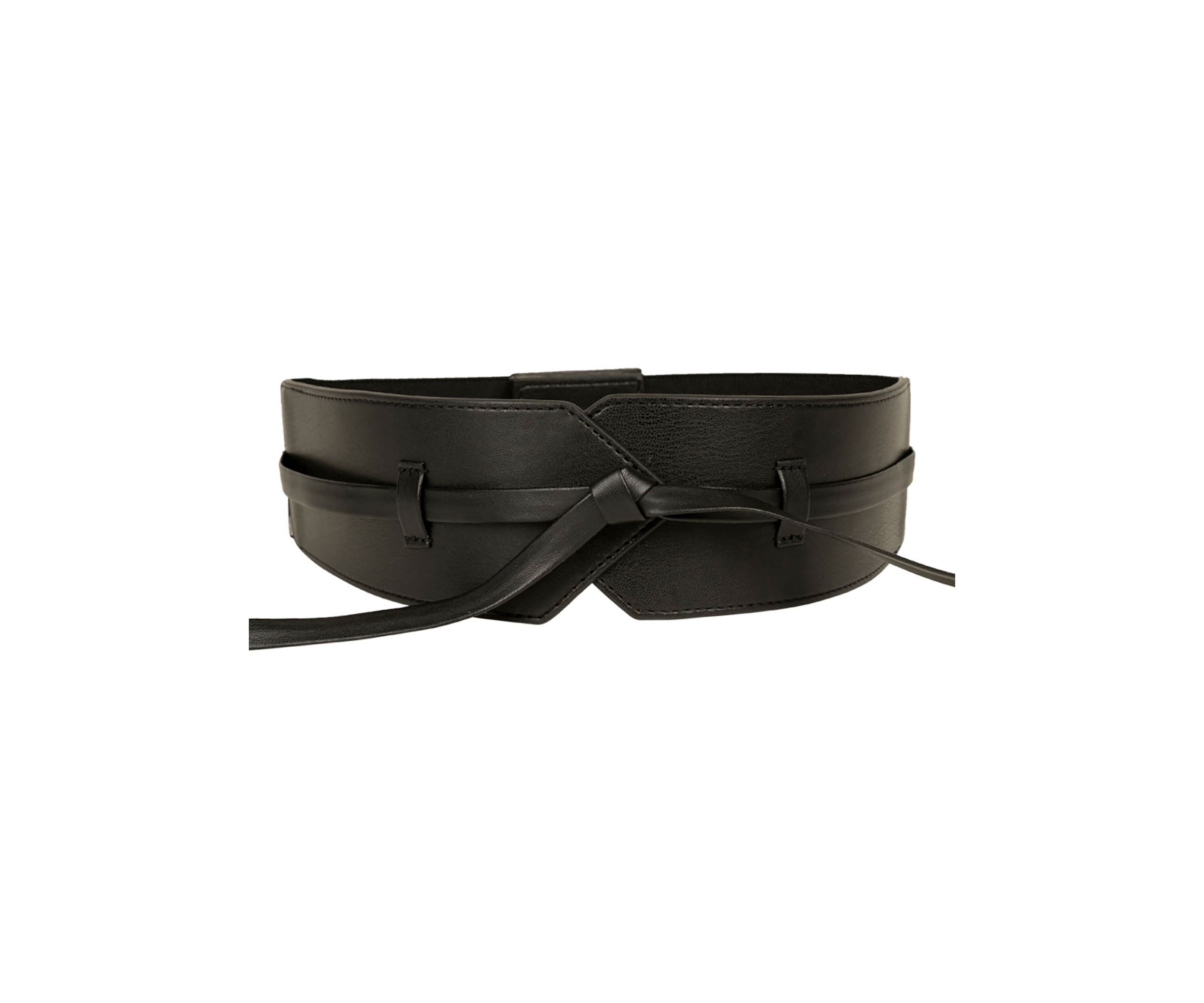 Faux Obi Stretch Belt 