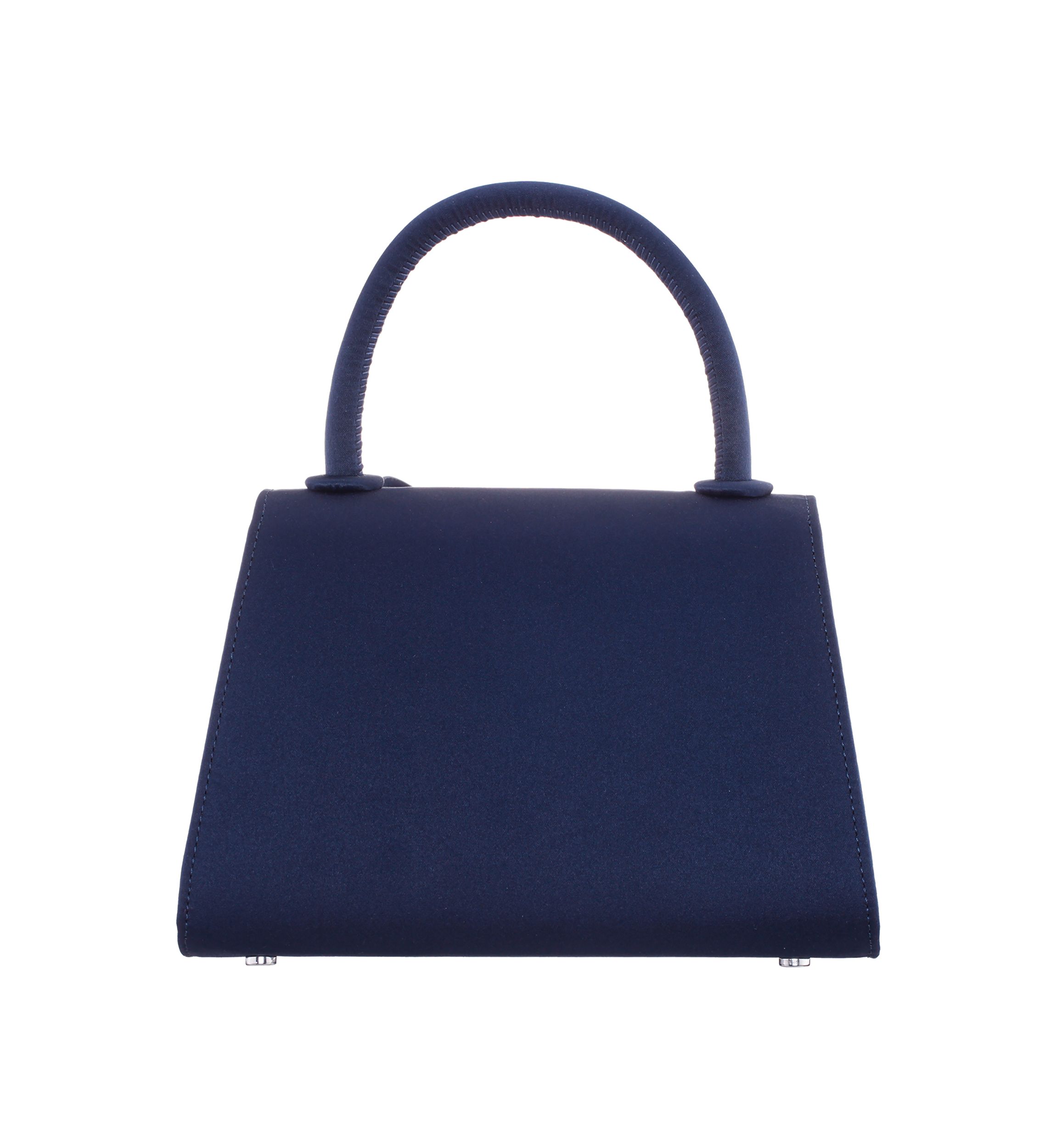 Crystal Bow Top Handle Satchel 