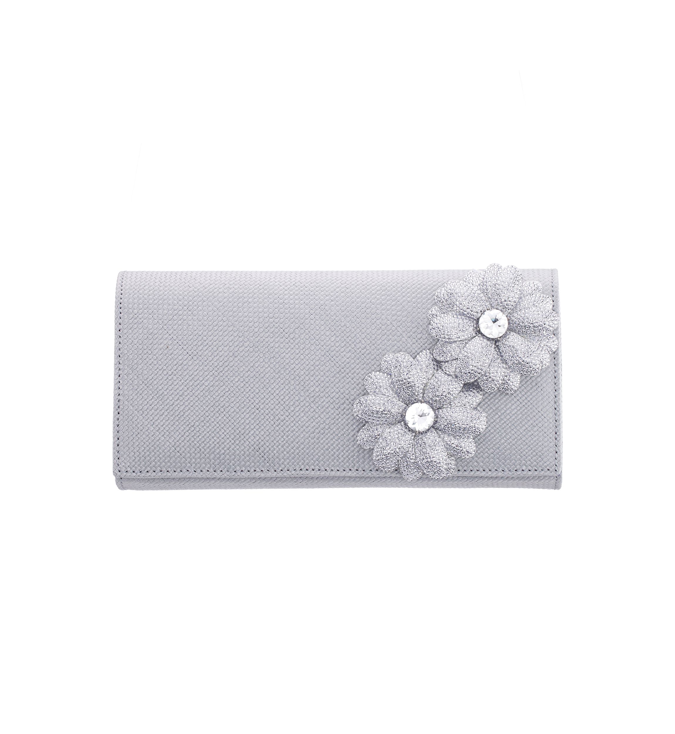 Flower Slim Clutch