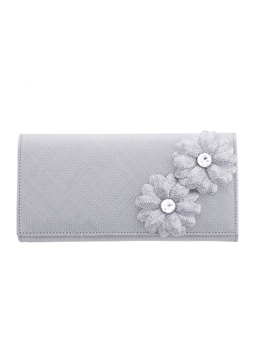 Flower Slim Clutch