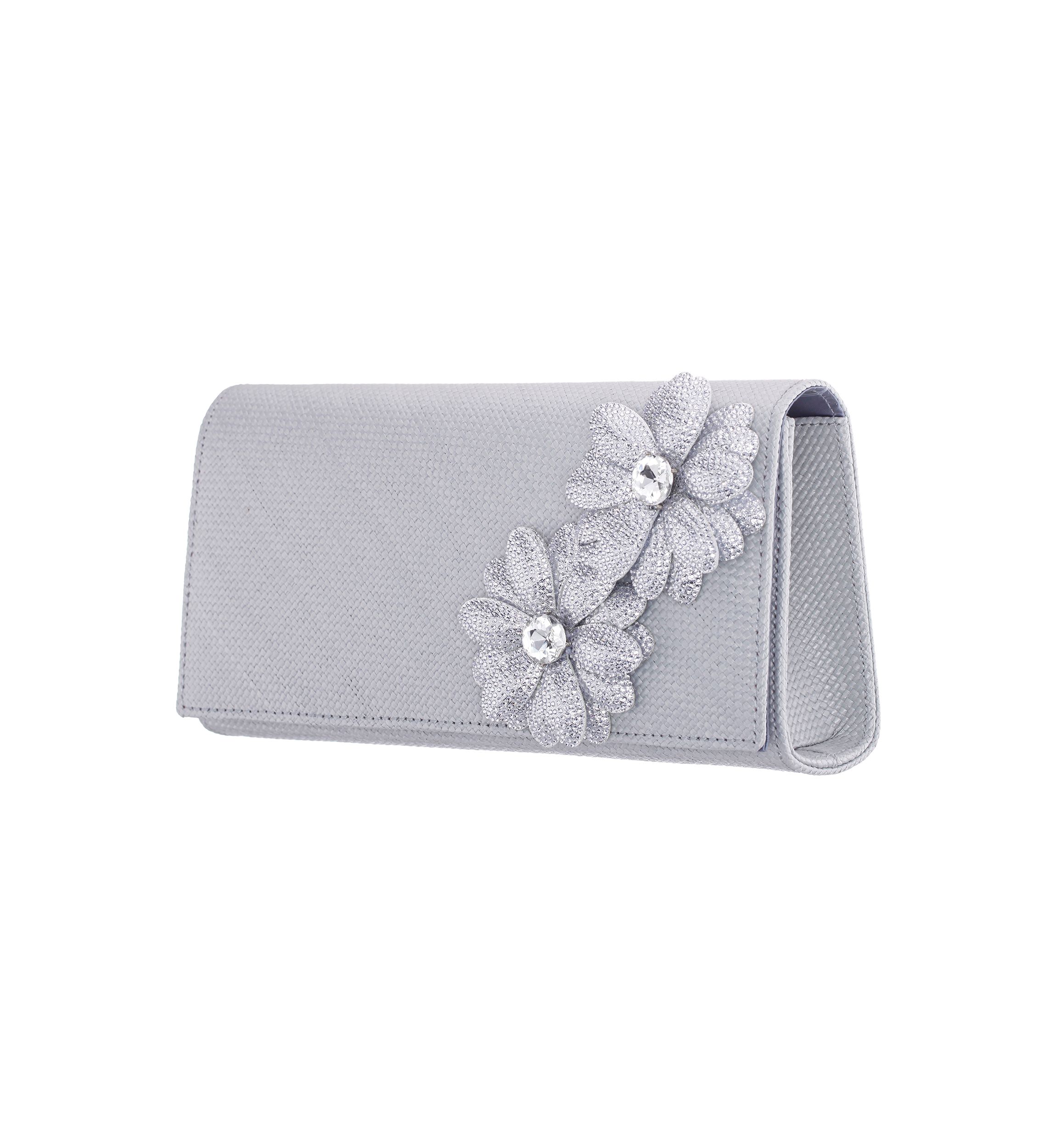 Flower Slim Clutch