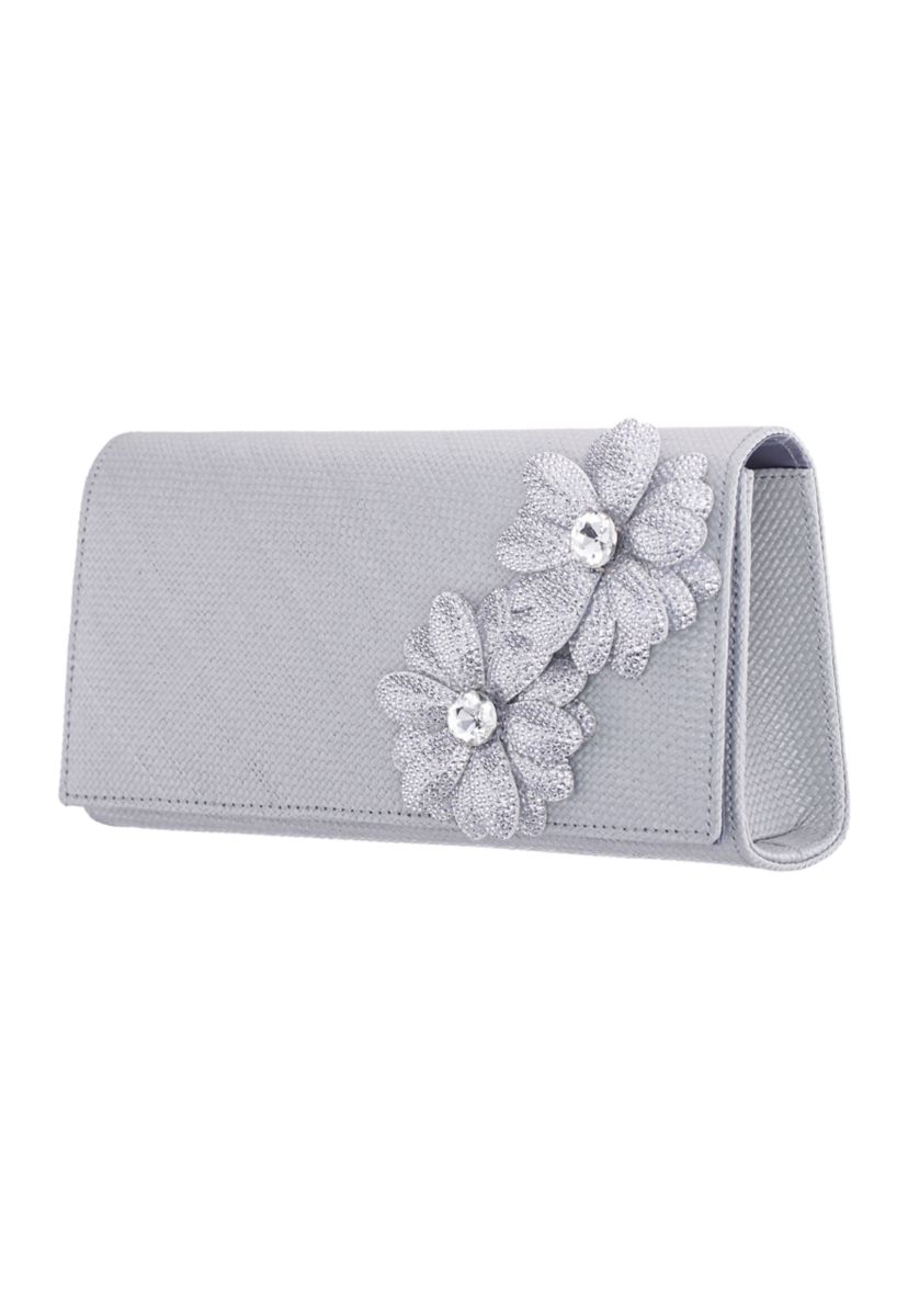 Flower Slim Clutch