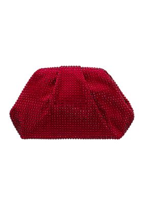 Nina Handbags Rhinestones Clutch