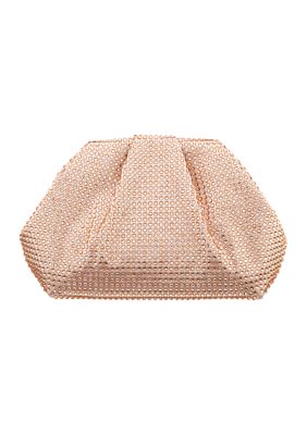 Nina Handbags Rhinestones Clutch