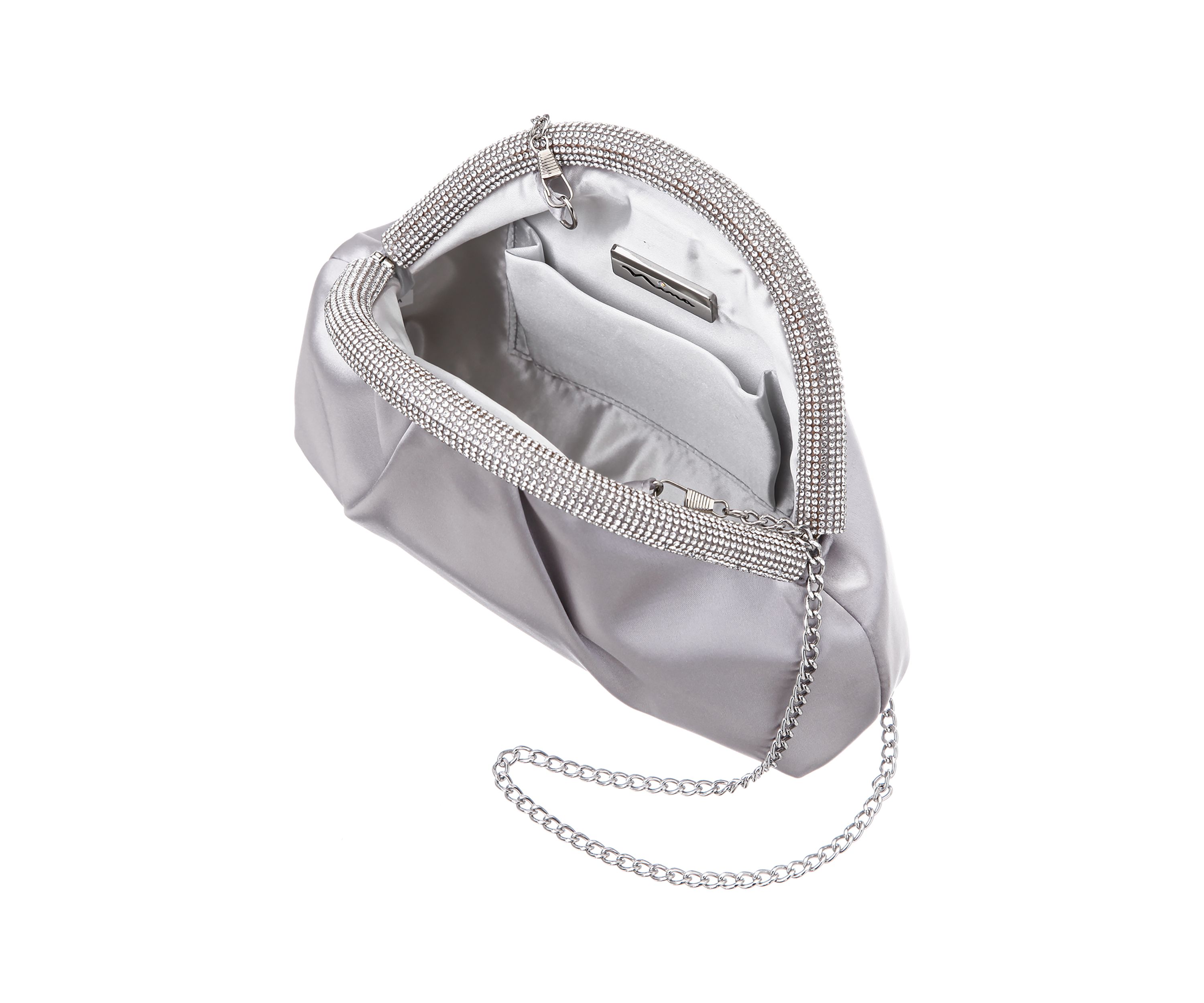 Abstract Micro Stone Flap Clutch