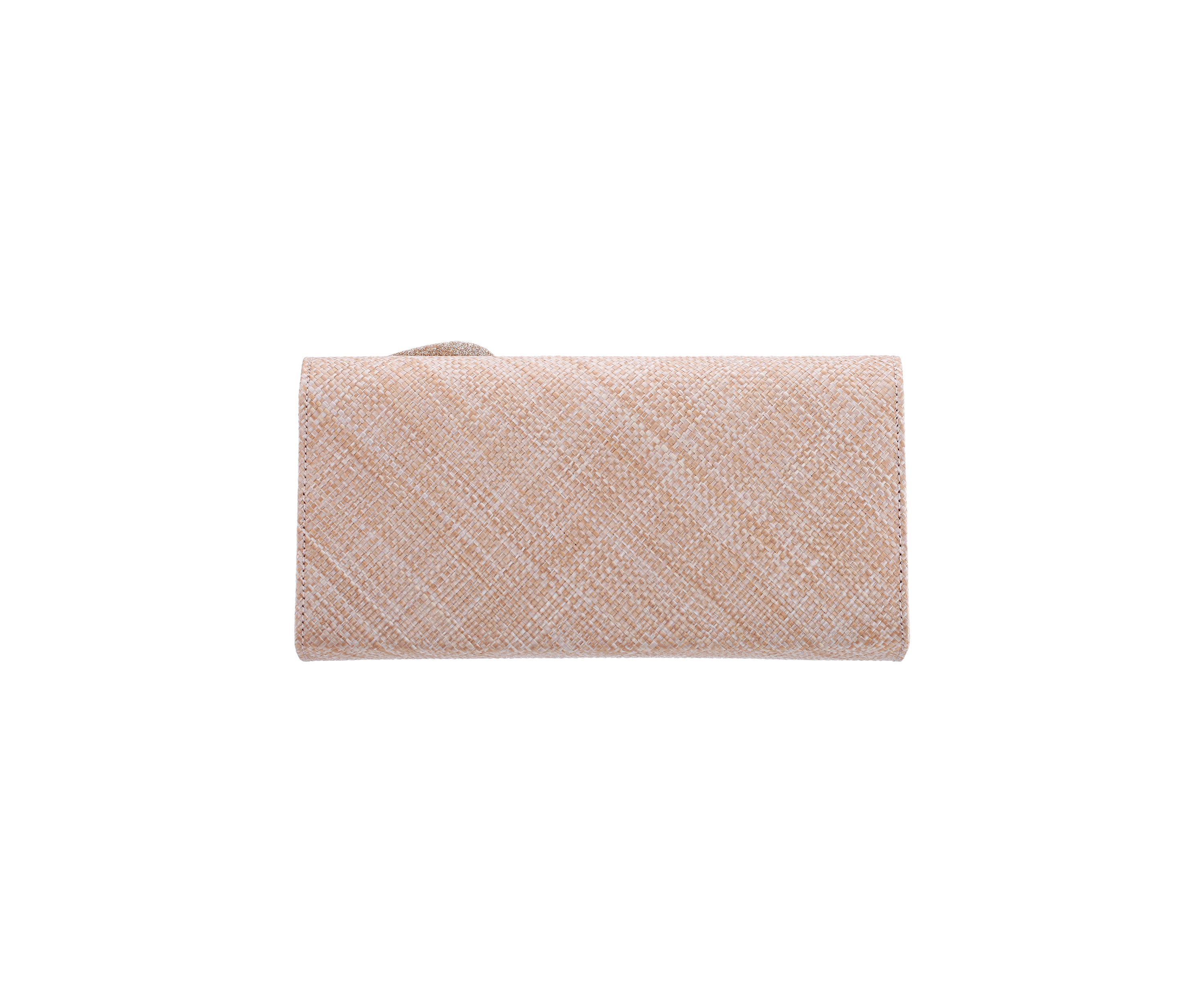 Large Flower Slim Clutch 