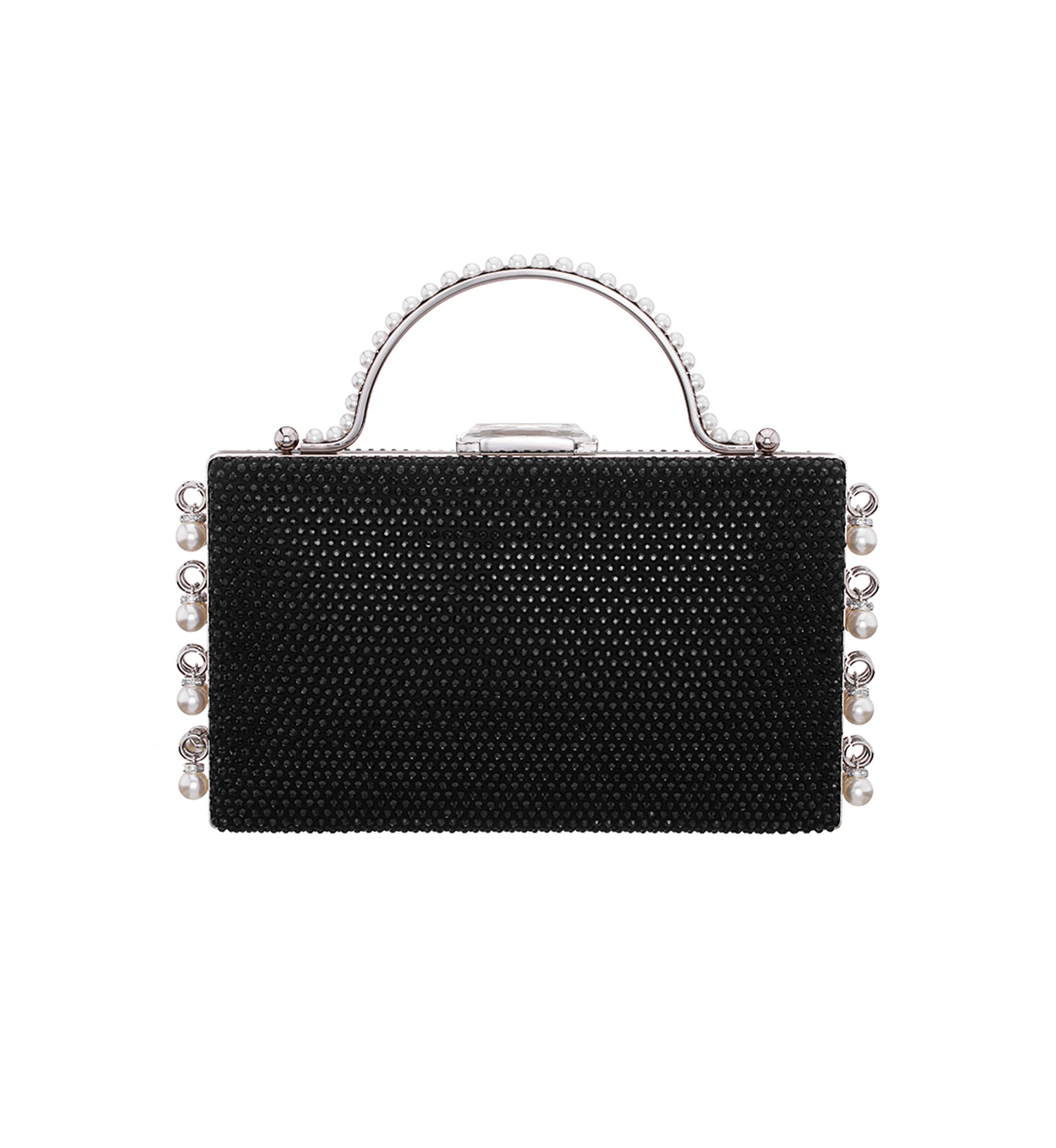 Top Handle Minaudiere Handbag