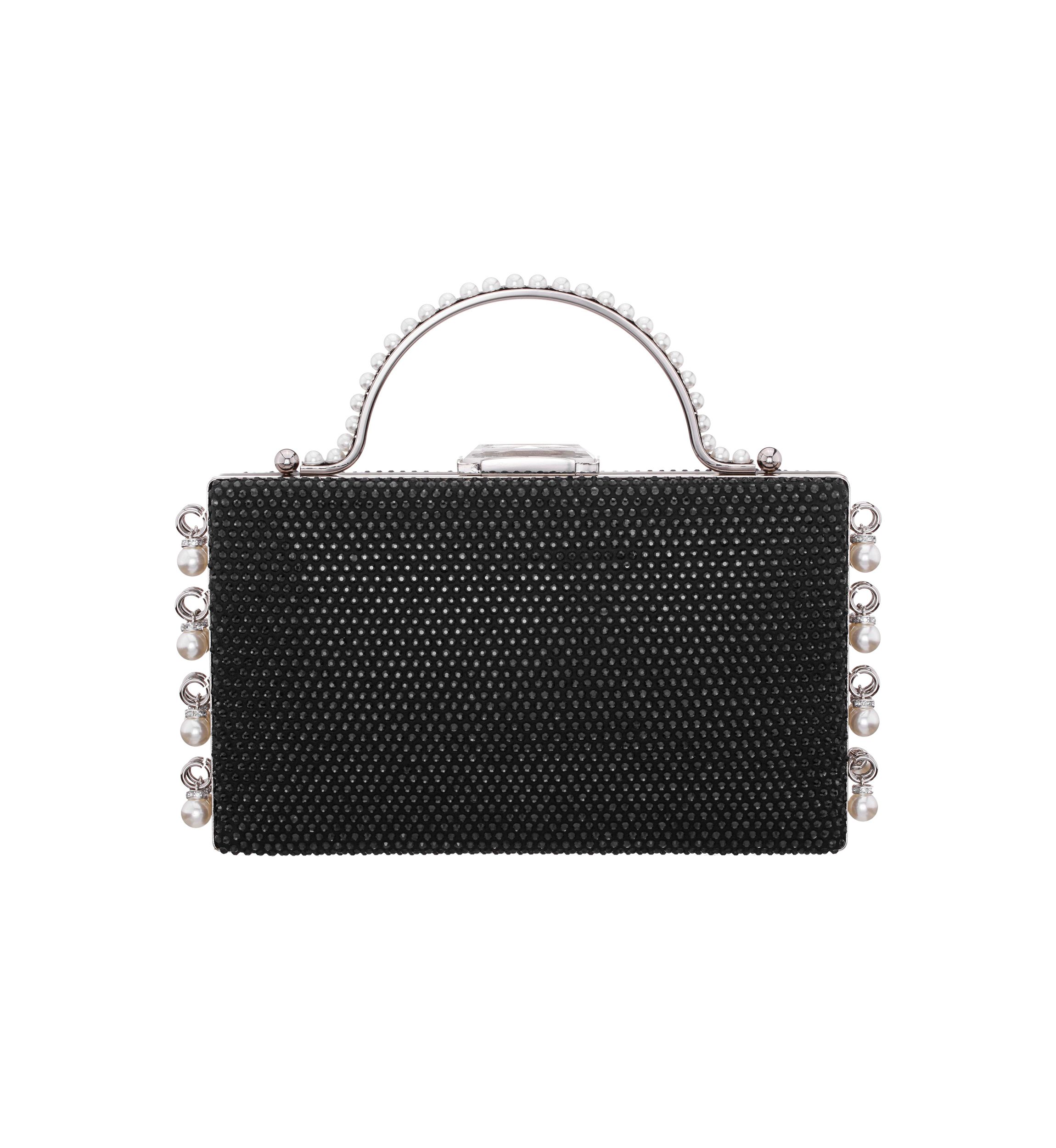 Top Handle Minaudiere Handbag