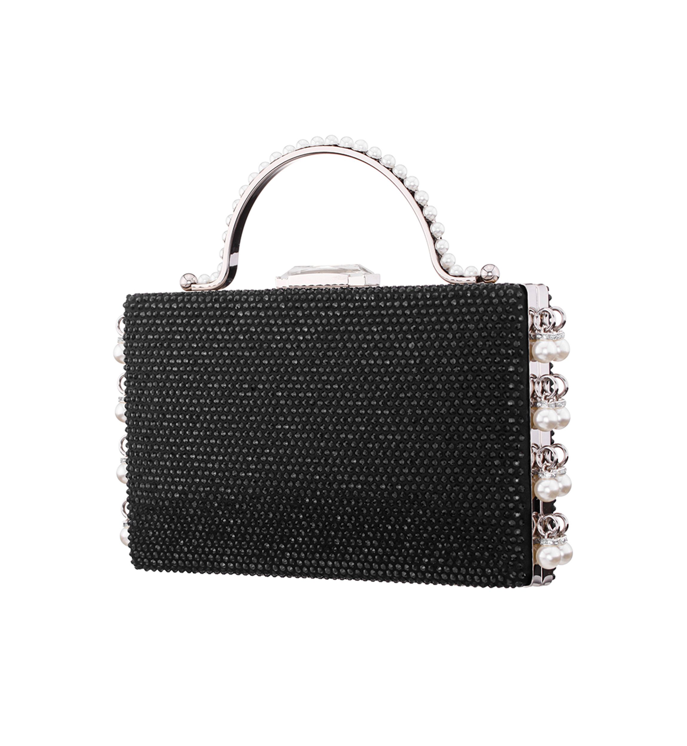 Top Handle Minaudiere Handbag