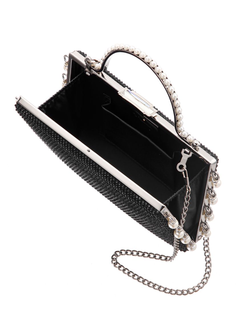 Top Handle Minaudiere Handbag