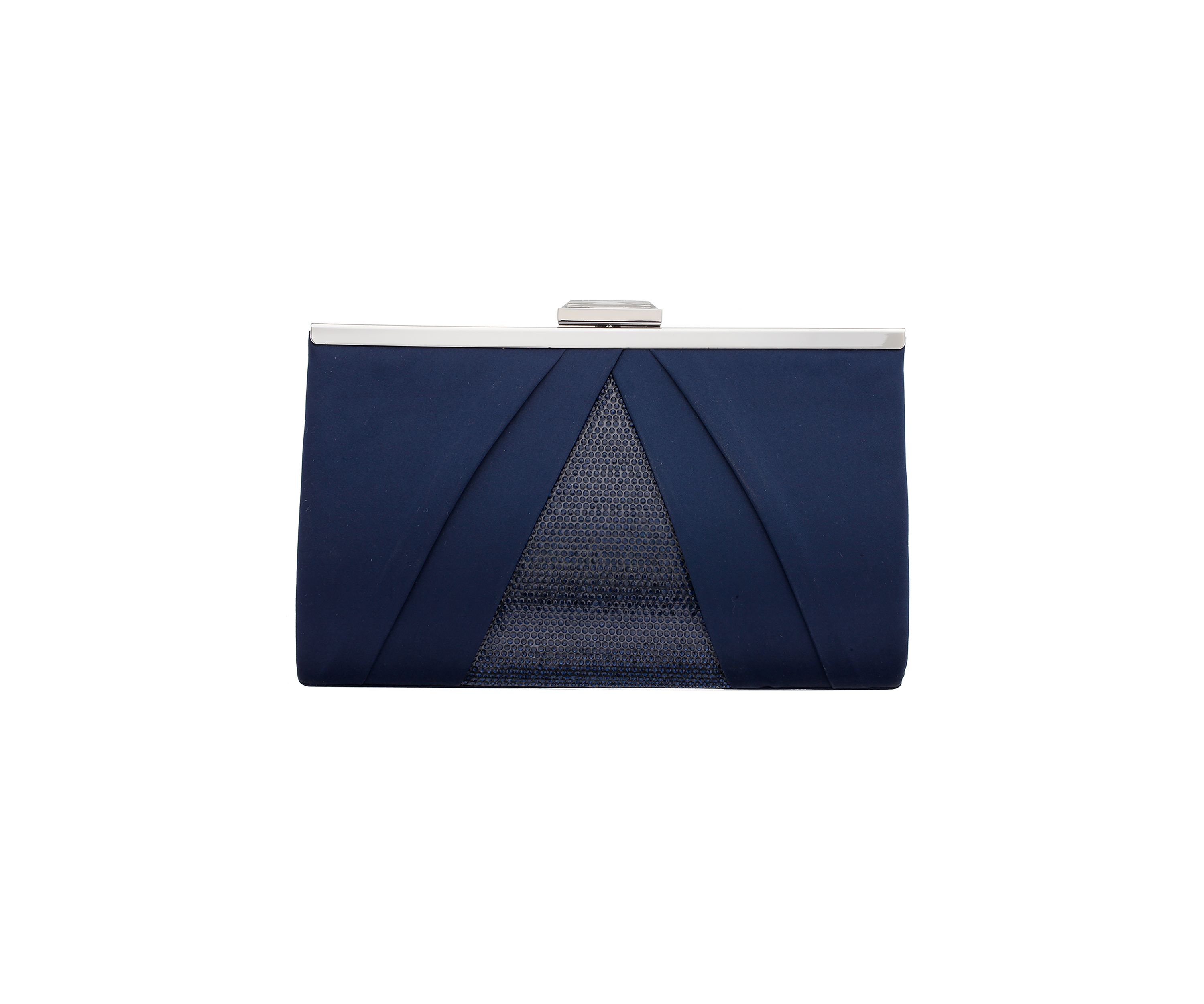 Satin Clutch with Shine