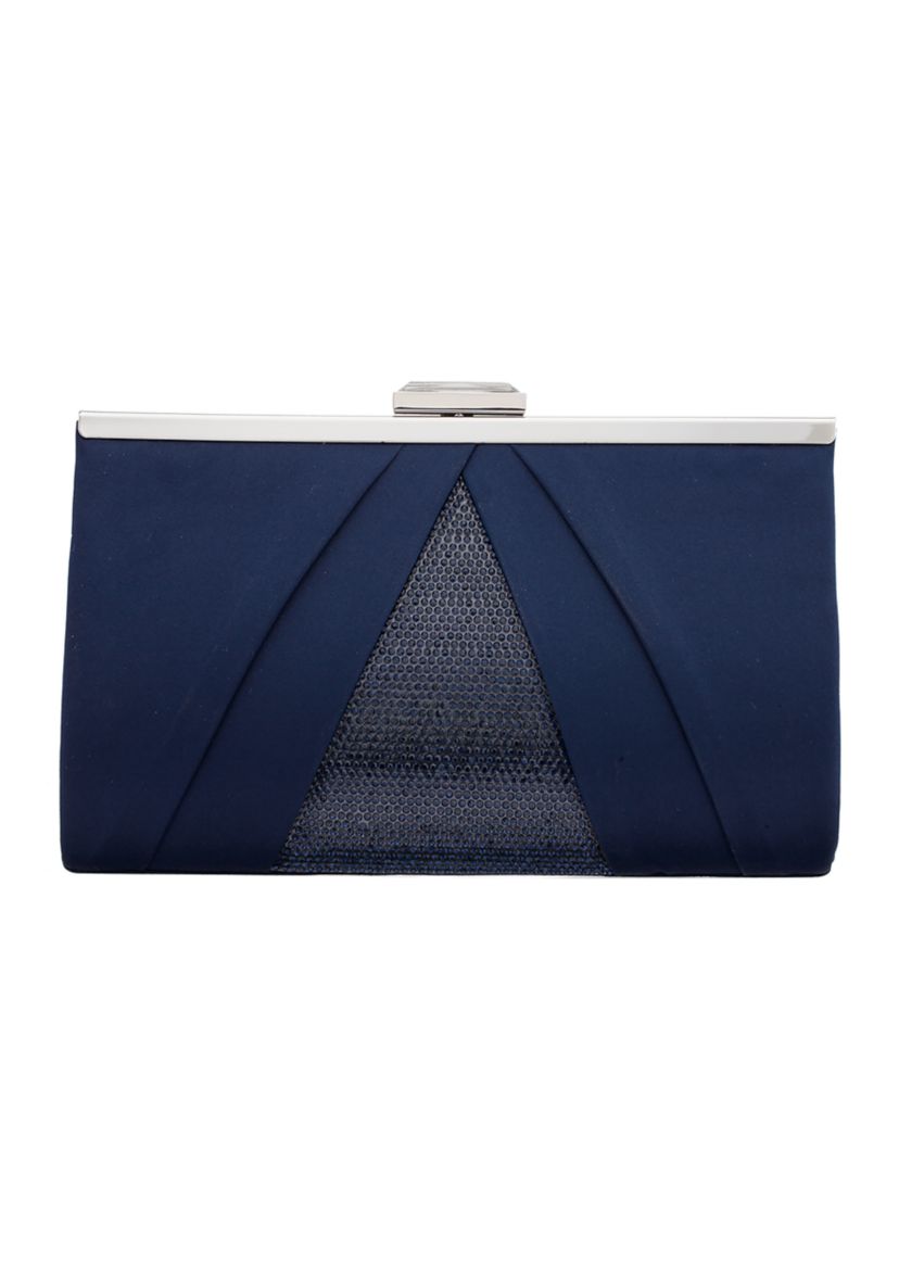 Satin Clutch with Shine
