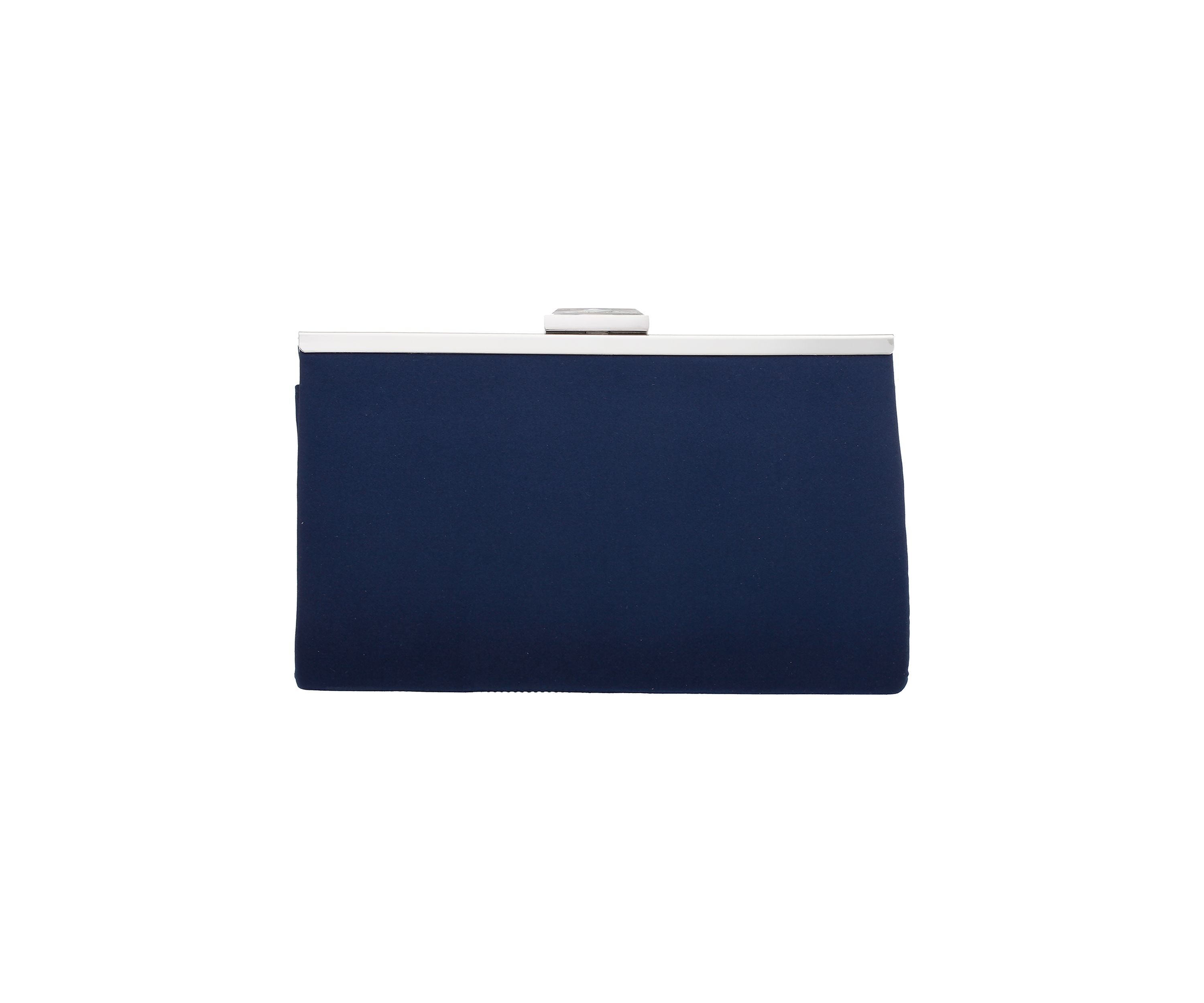 Satin Clutch with Shine