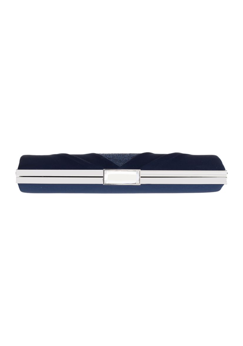 Satin Clutch with Shine