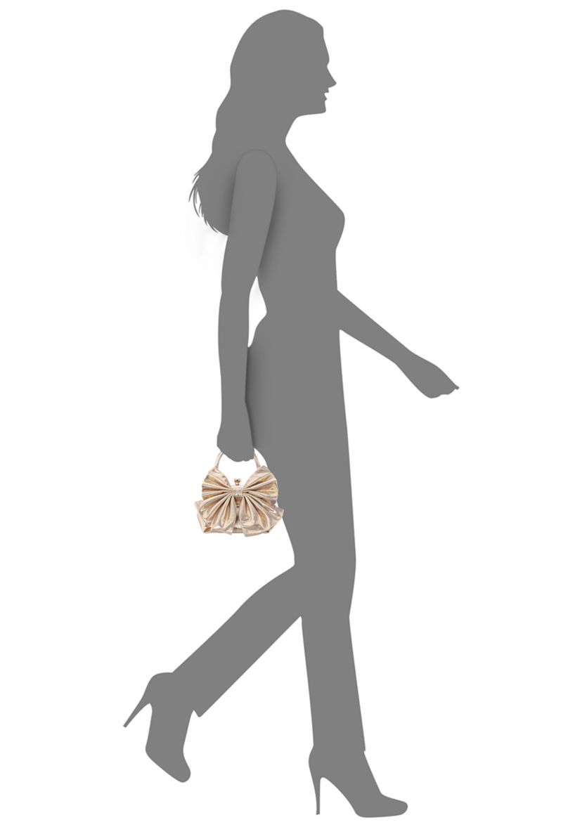 Bow Frame Top Handle Clutch