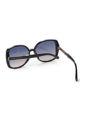Flushed Lens Oval Sunglasses
