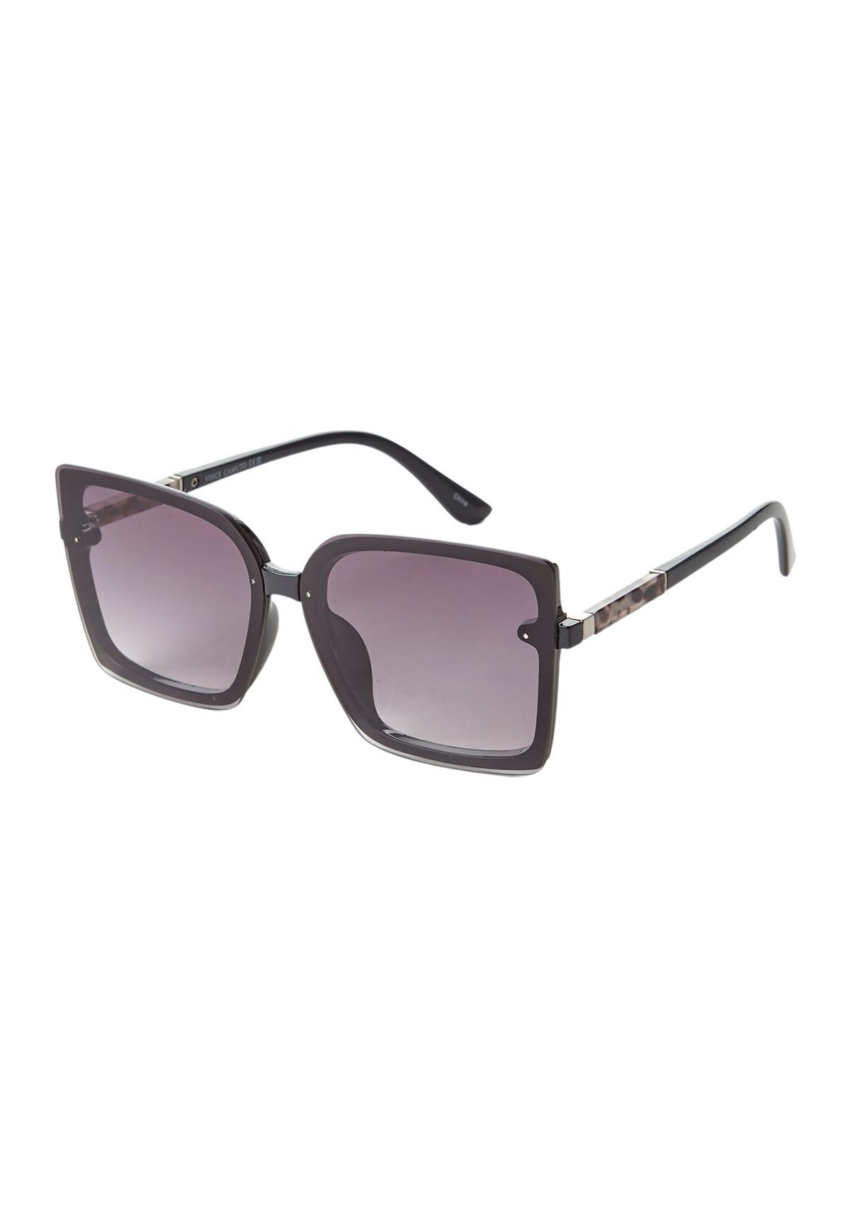 Plastic Backframe Square Sunglasses
