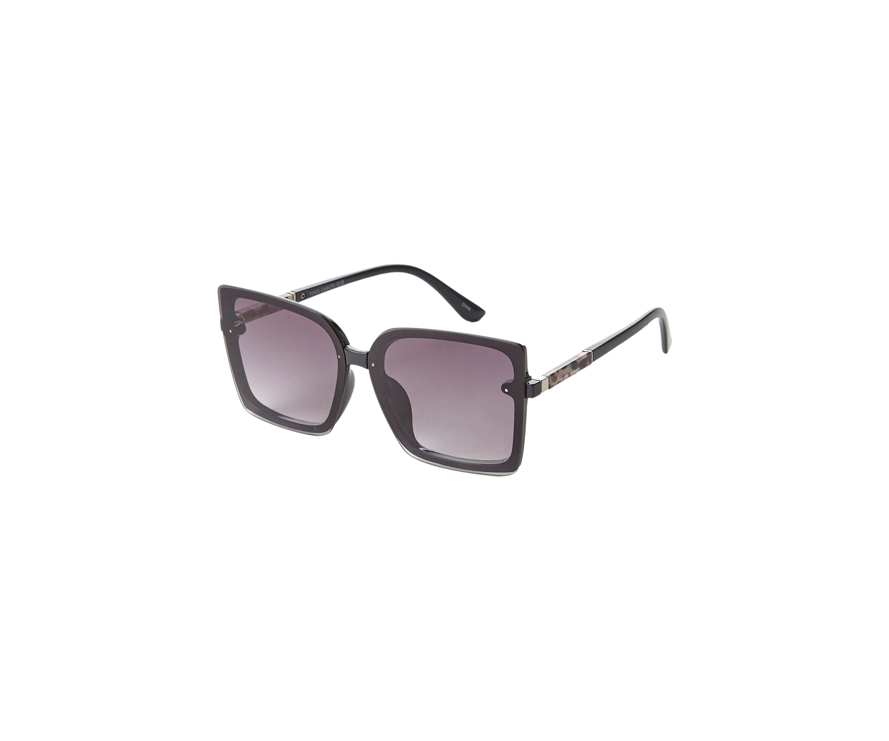Plastic Backframe Square Sunglasses