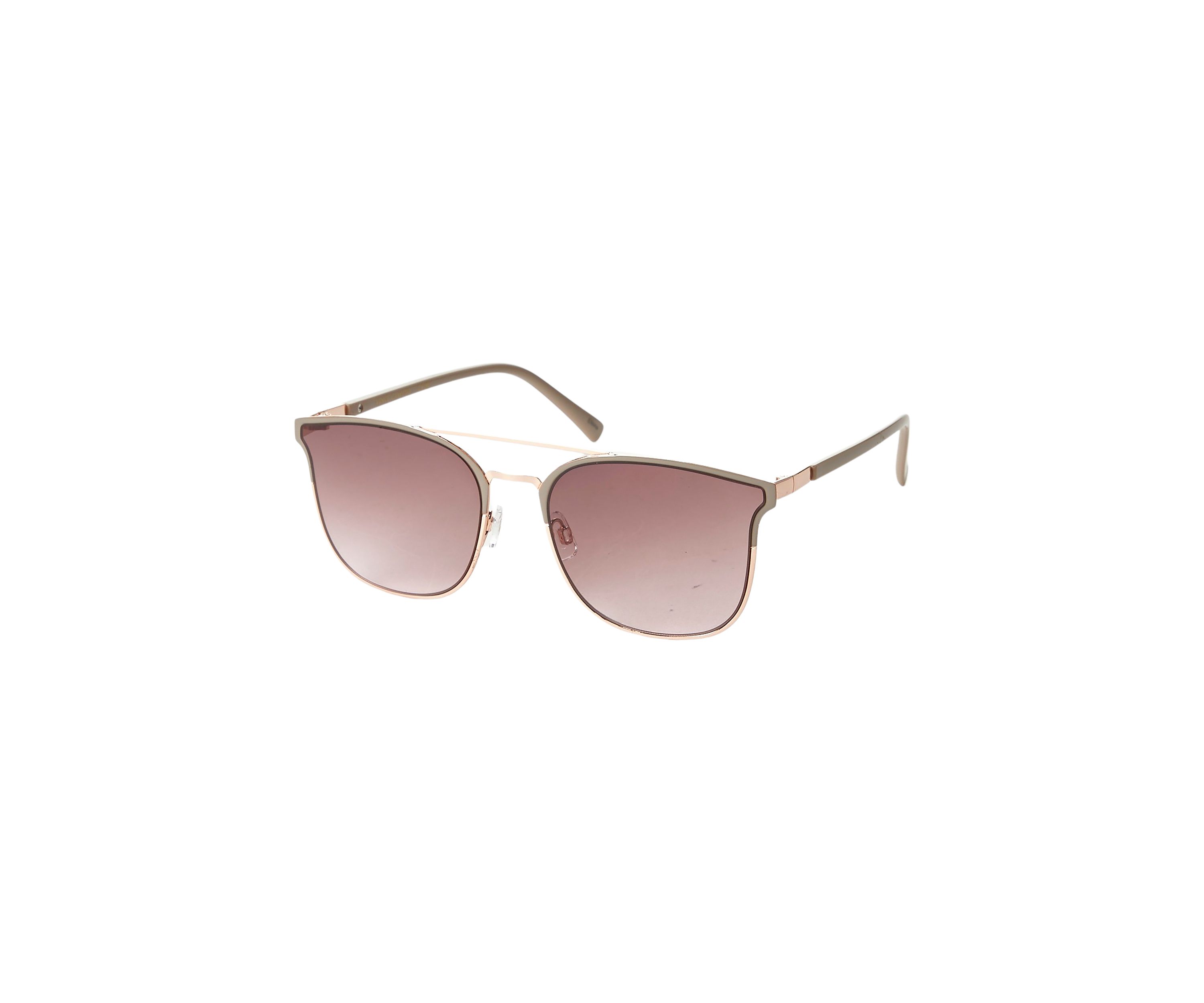 Metal Rectangular Sunglasses
